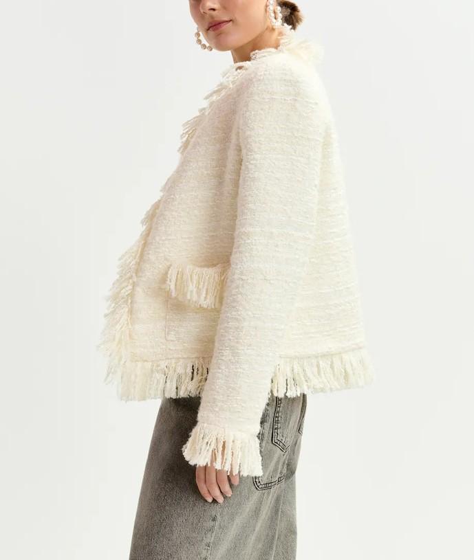 Giacca bouclè Iskra ISKRA OFF WHITE ESSENTIEL ANTWERP 