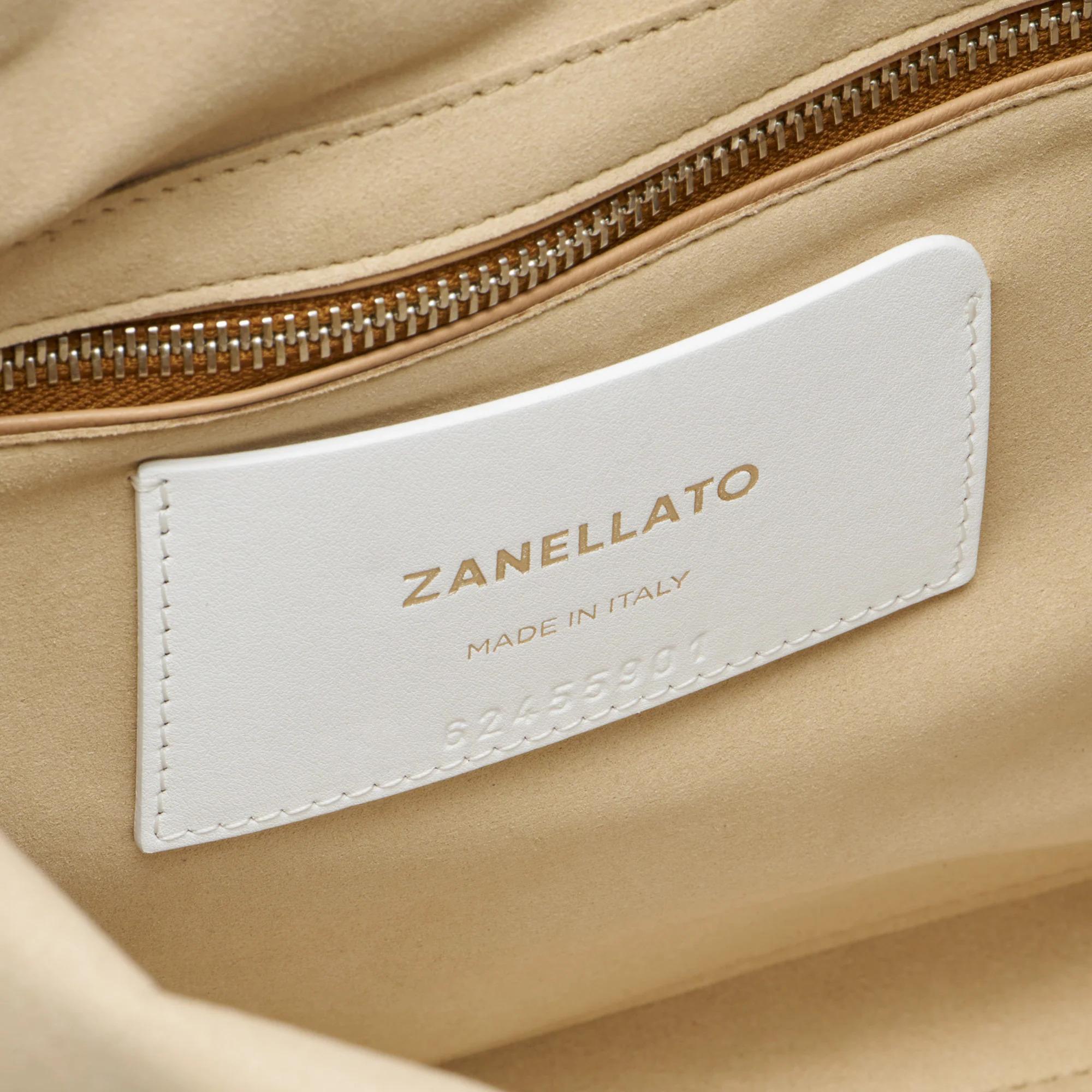 Borsa a spasso beige A SPASSO SAETA Z0291 BEIGE MATERA ZANELLATO 