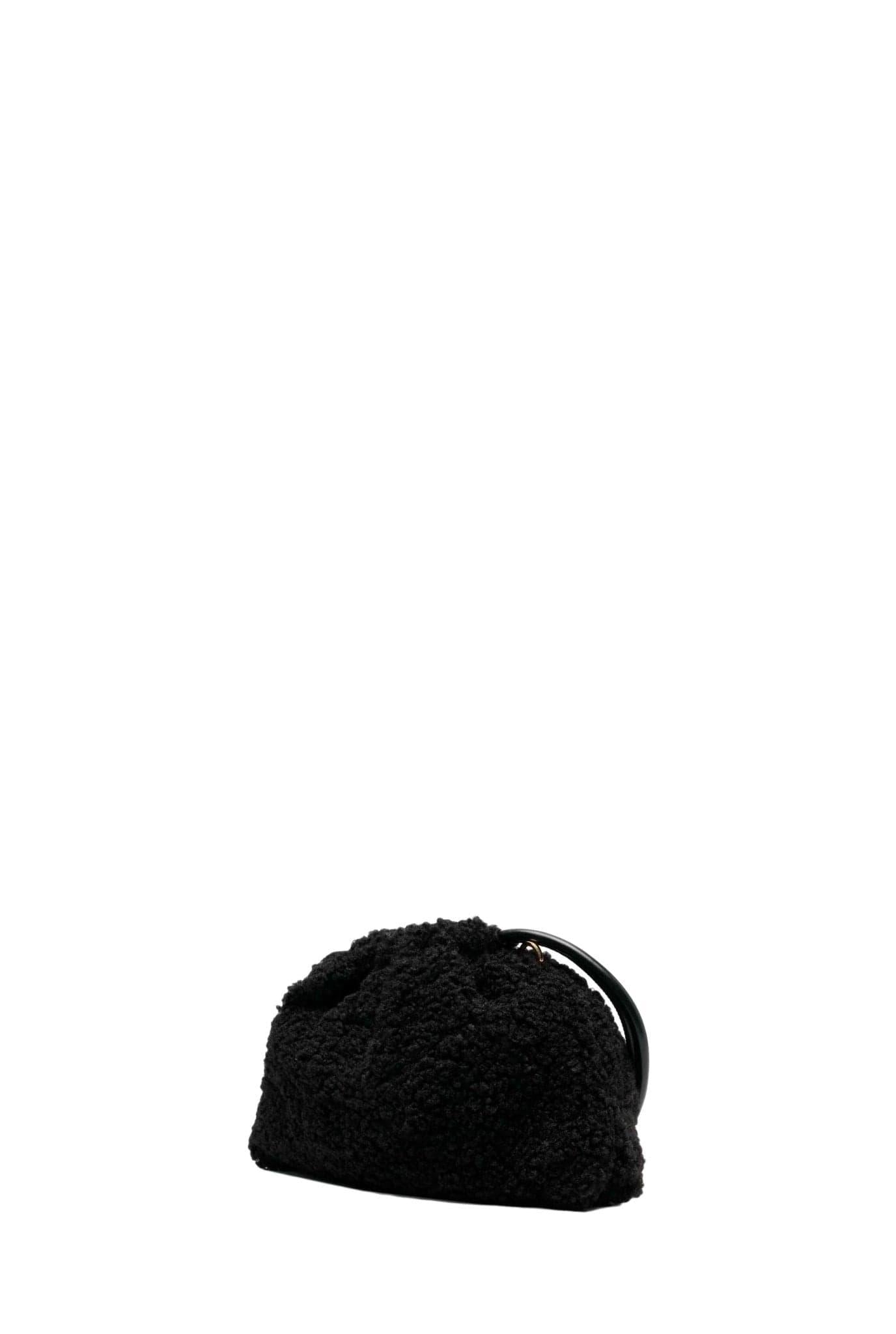 Borsa EVA in shearling nera 0901 PELLE N N° 21 