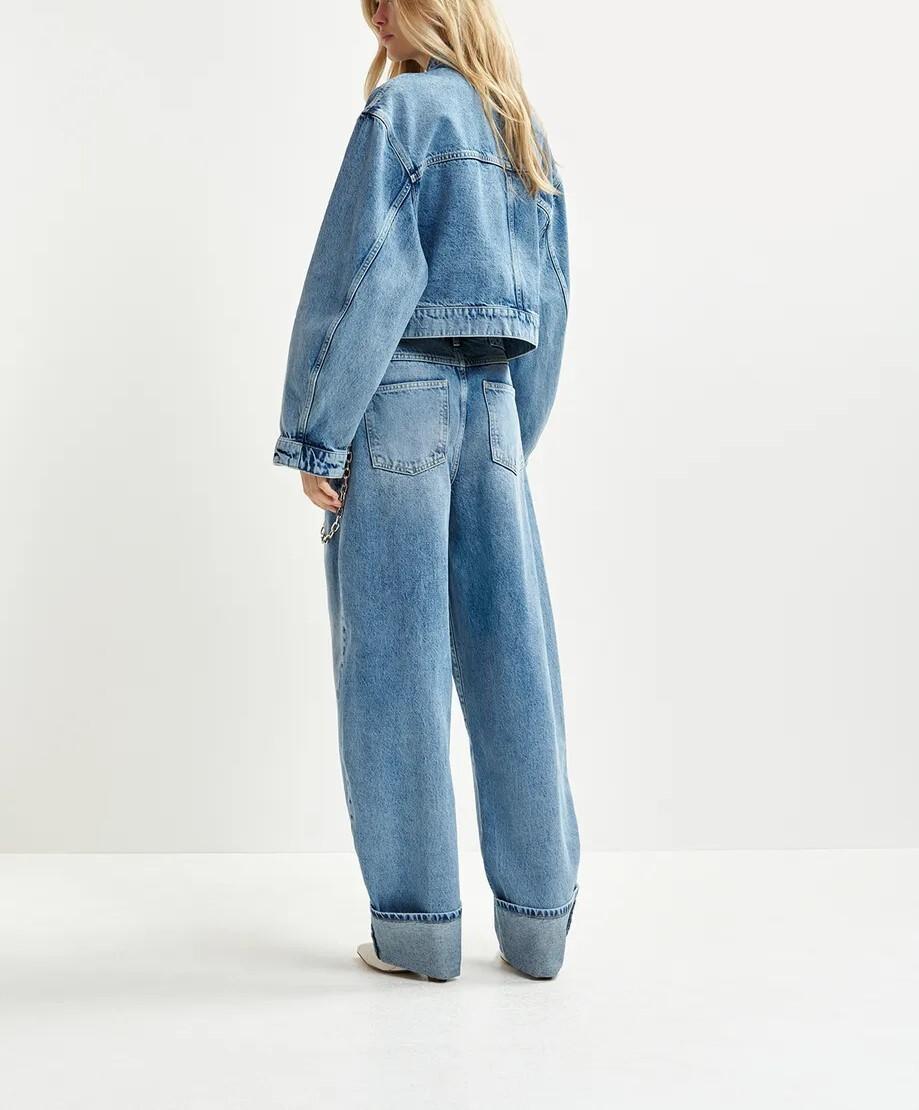 Jeans Huge barrel HUGE BARREL AB08 AQUA BLUE ESSENTIEL ANTWERP 