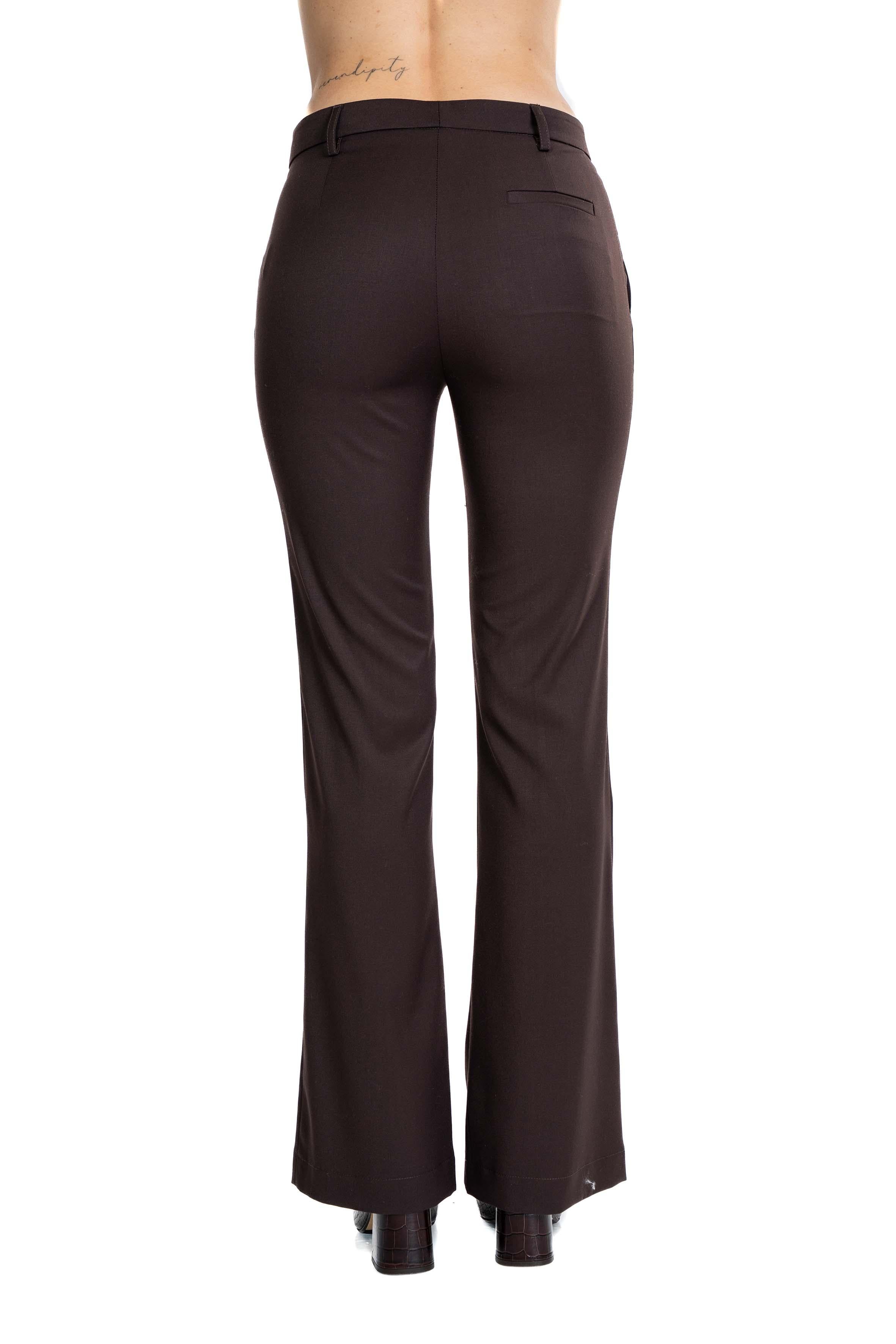 Pantalone trombetta testa di moto 4614 4338 MORO ALICE MILLER 