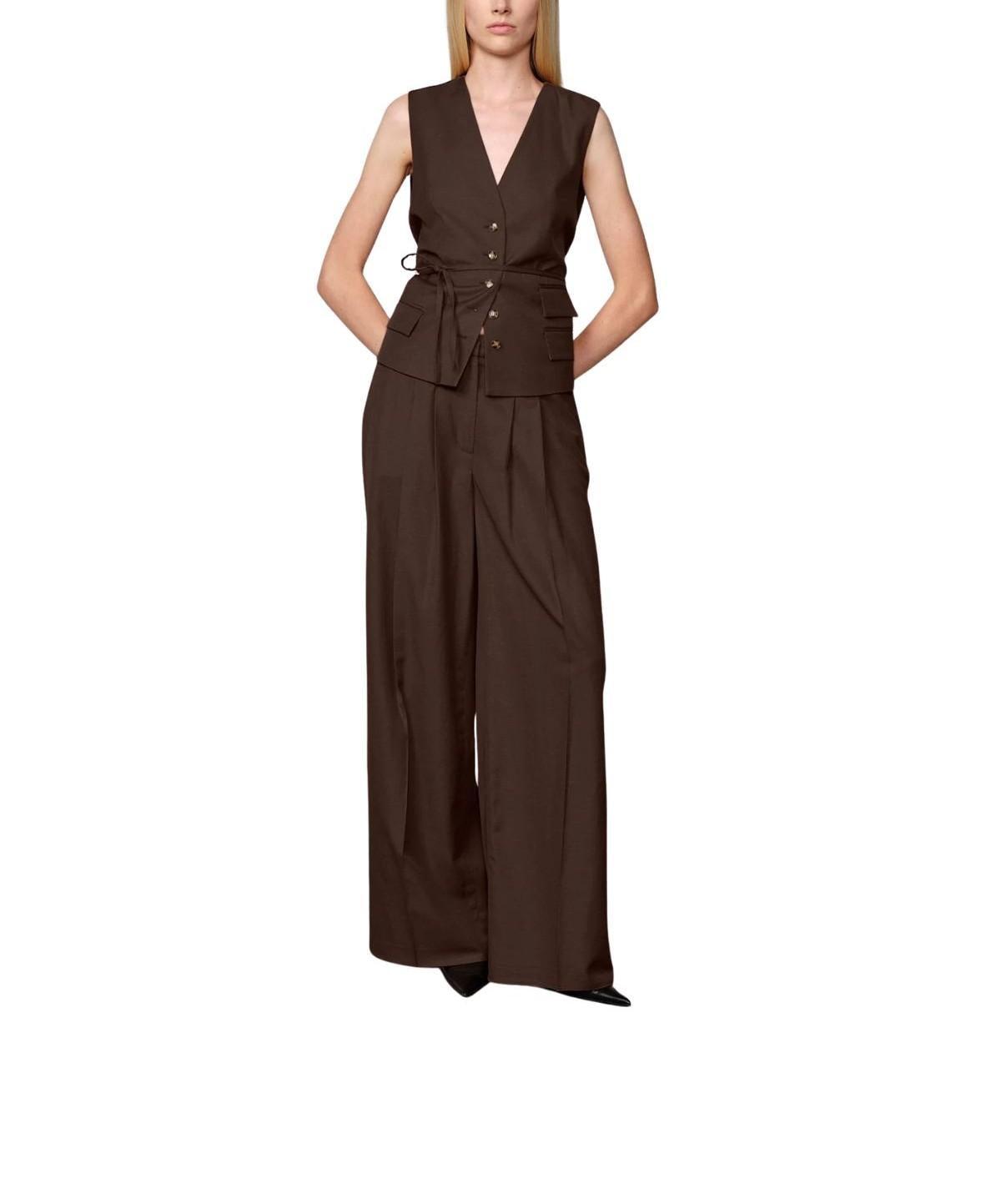 Gilet Samos marrone SAMOS BROWN HERSKIND 