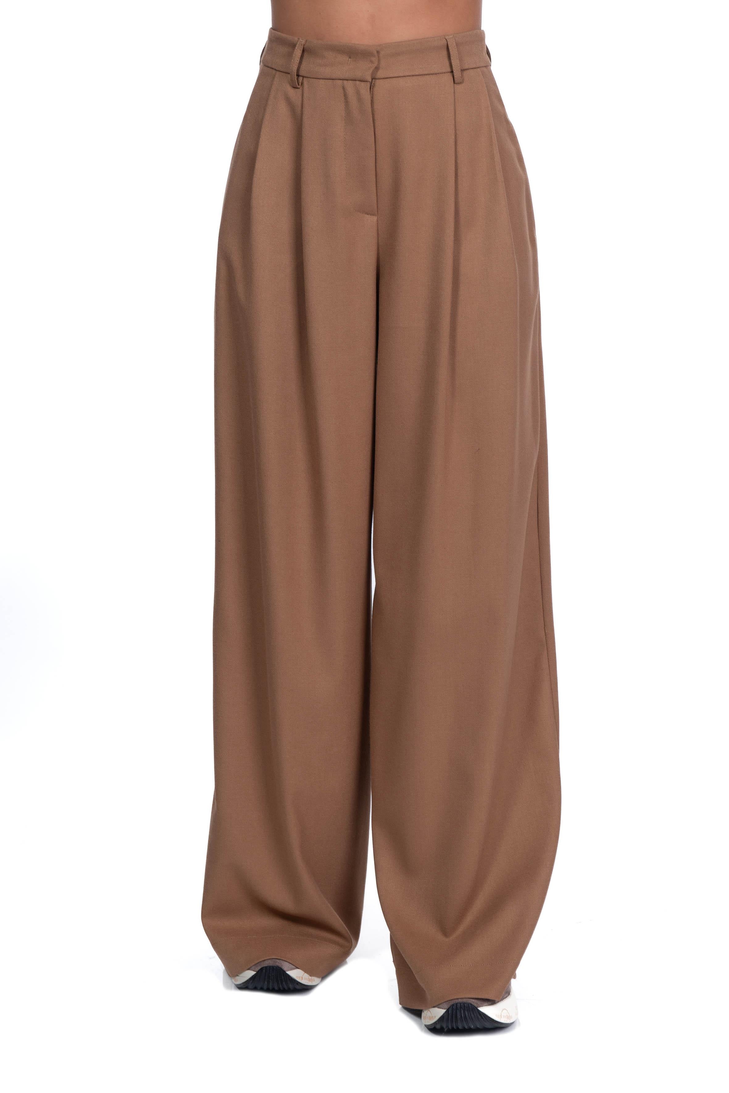 Pantalone pence cammello 2974 4197 C ALICE MILLER 