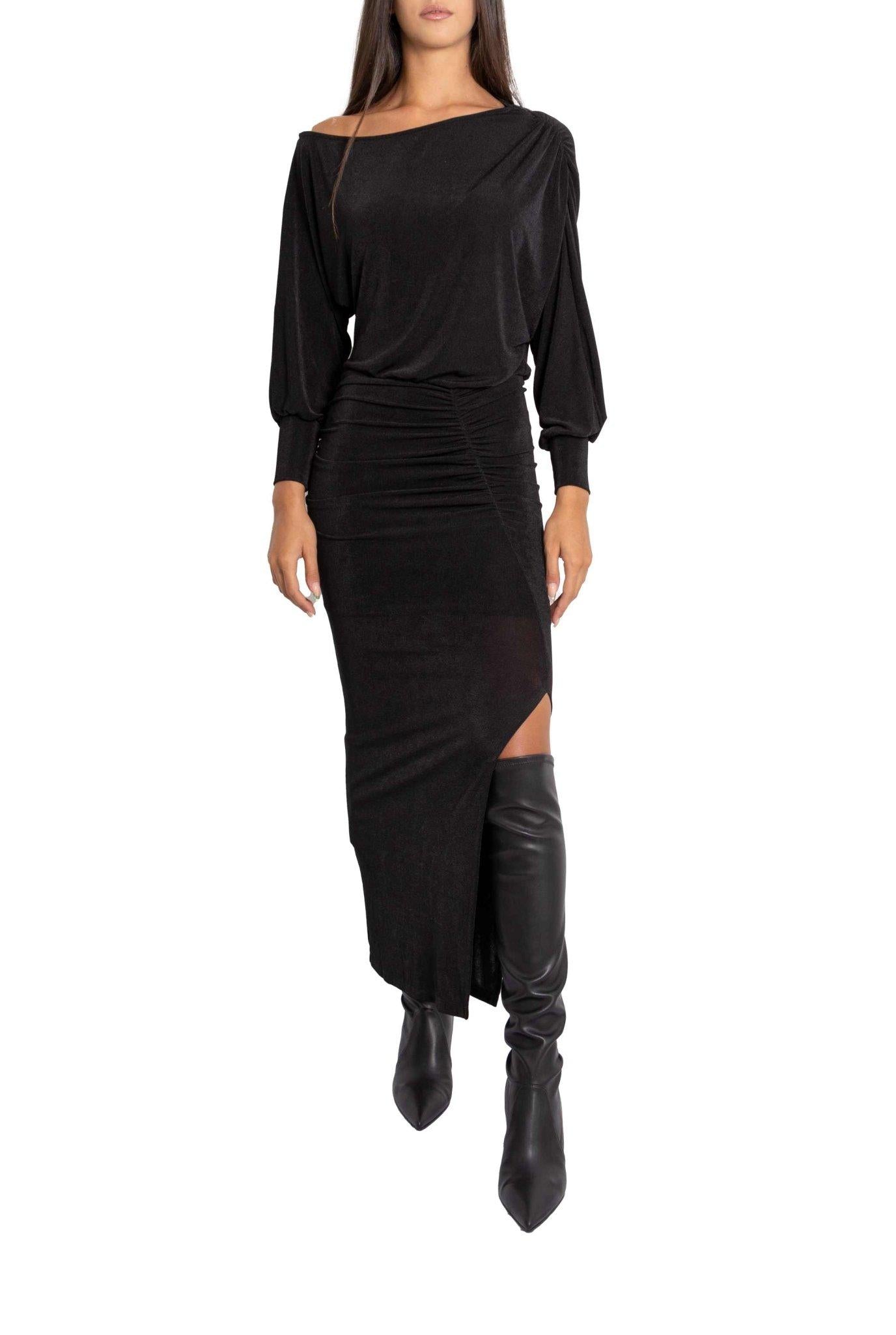 Abito lungo in maglia elasticizzata EQUAL N ESSENTIEL ANTWERP 