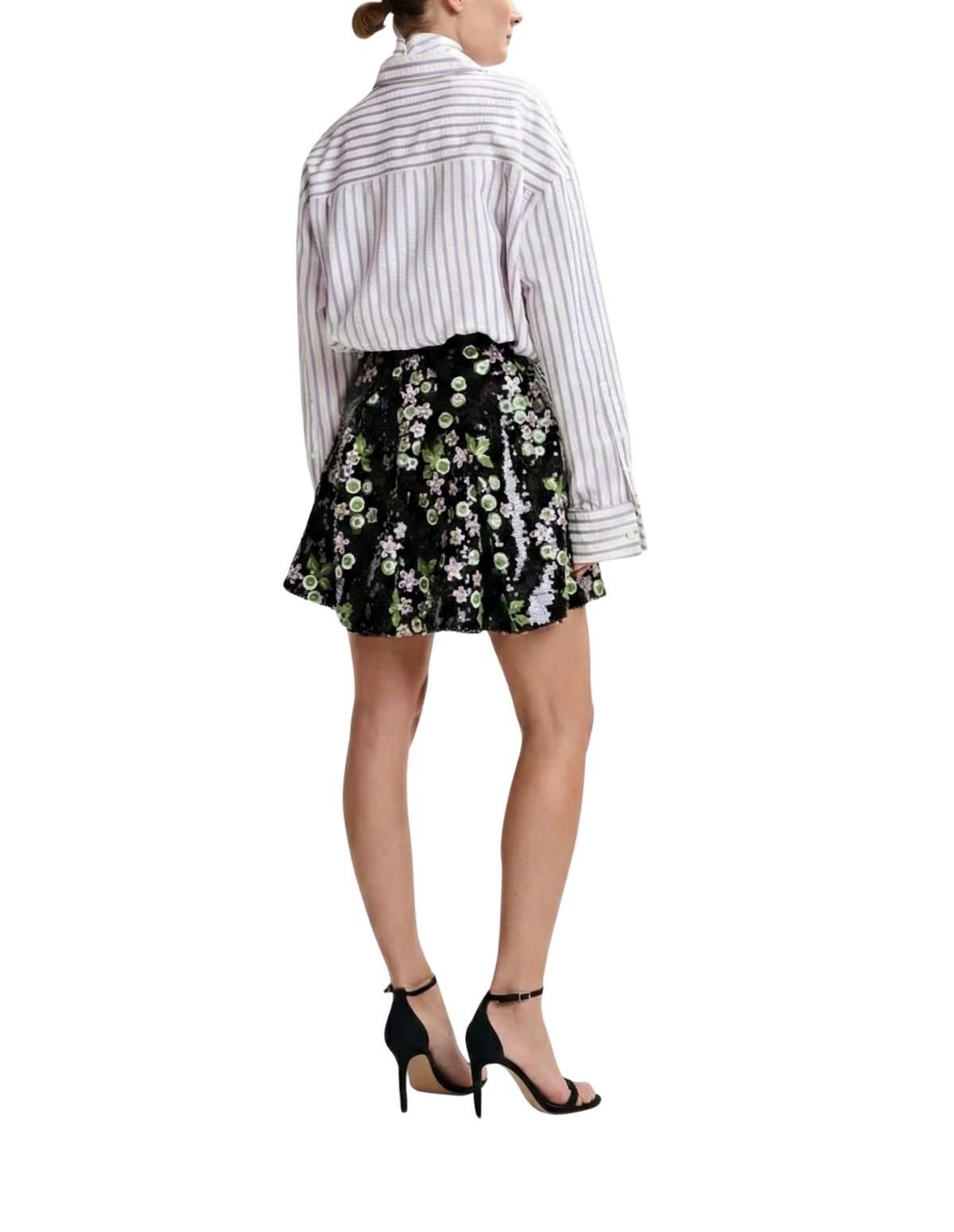 Camicia Janna a righe JANNA SHIRT COMBO 3 BRIGHT MAUVE ESSENTIEL ANTWERP 