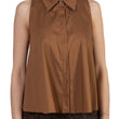 Top quanna scollo america sughero