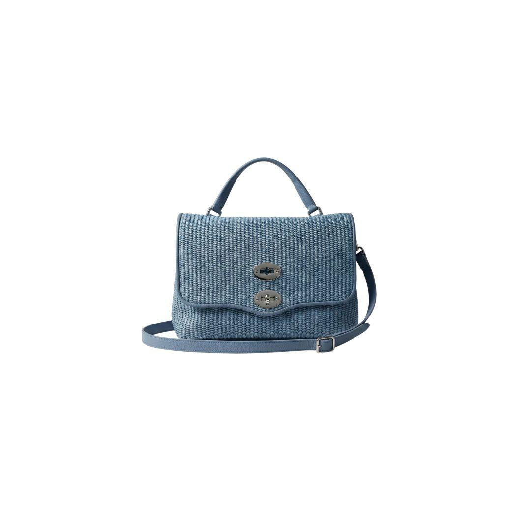 Borsa postina S vimini blue adriatico POSTINA S VIMINI BLUE ADRIATICO ZANELLATO 