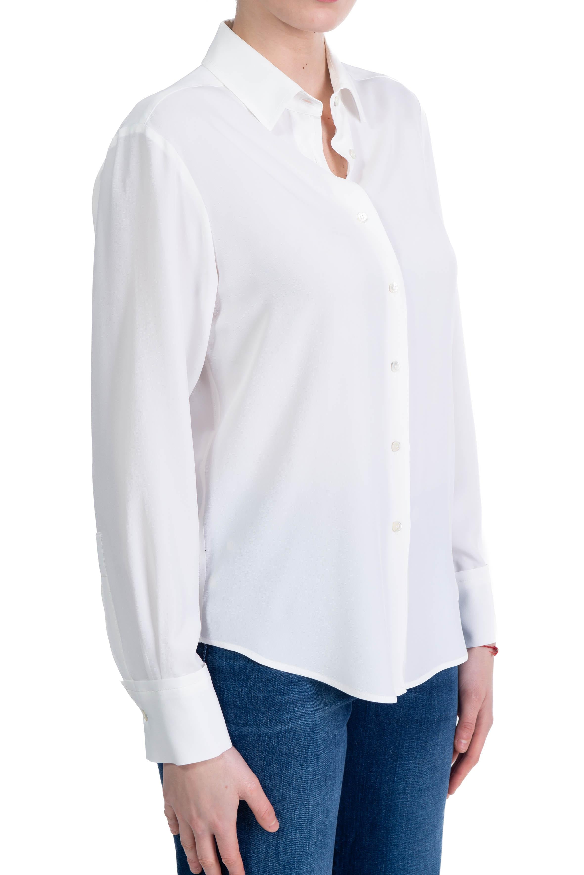 Camicia classica con bottoni 3265 4057 BIANBO ALICE MILLER 