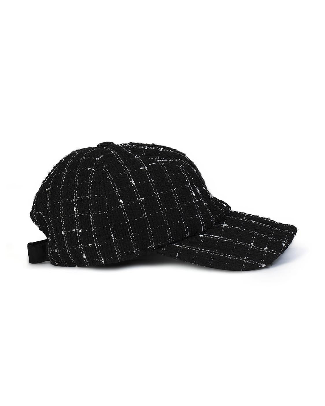 Cappello Tweed 3941MDL07 BLACK MSGM 