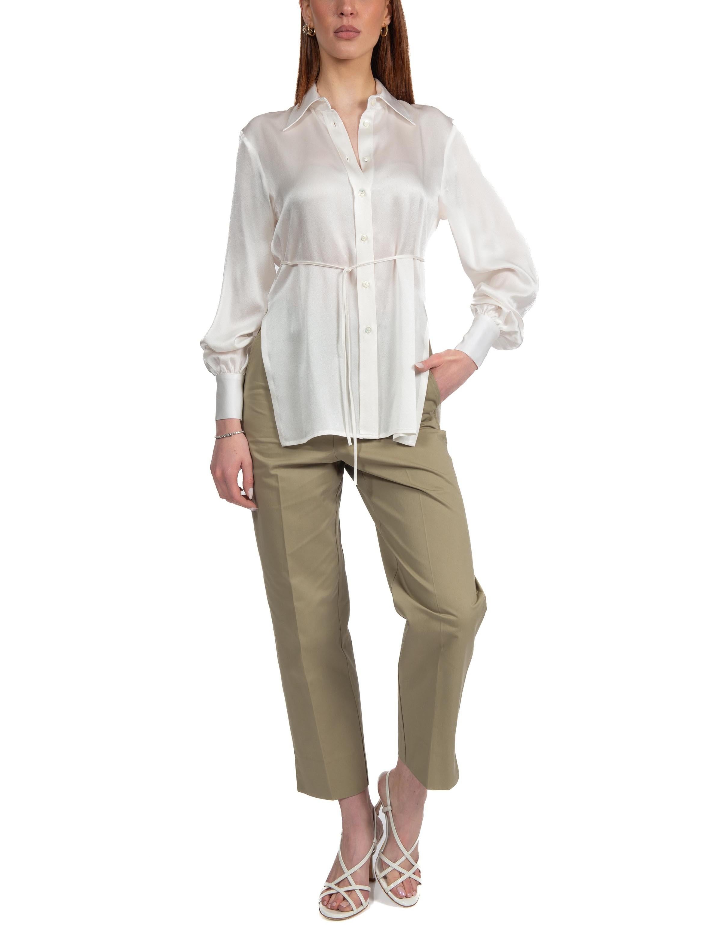 Camicia Juana raso cocco JUANA Y6SM13 COCCO SEMICOUTURE 