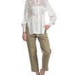 Camicia Juana raso cocco