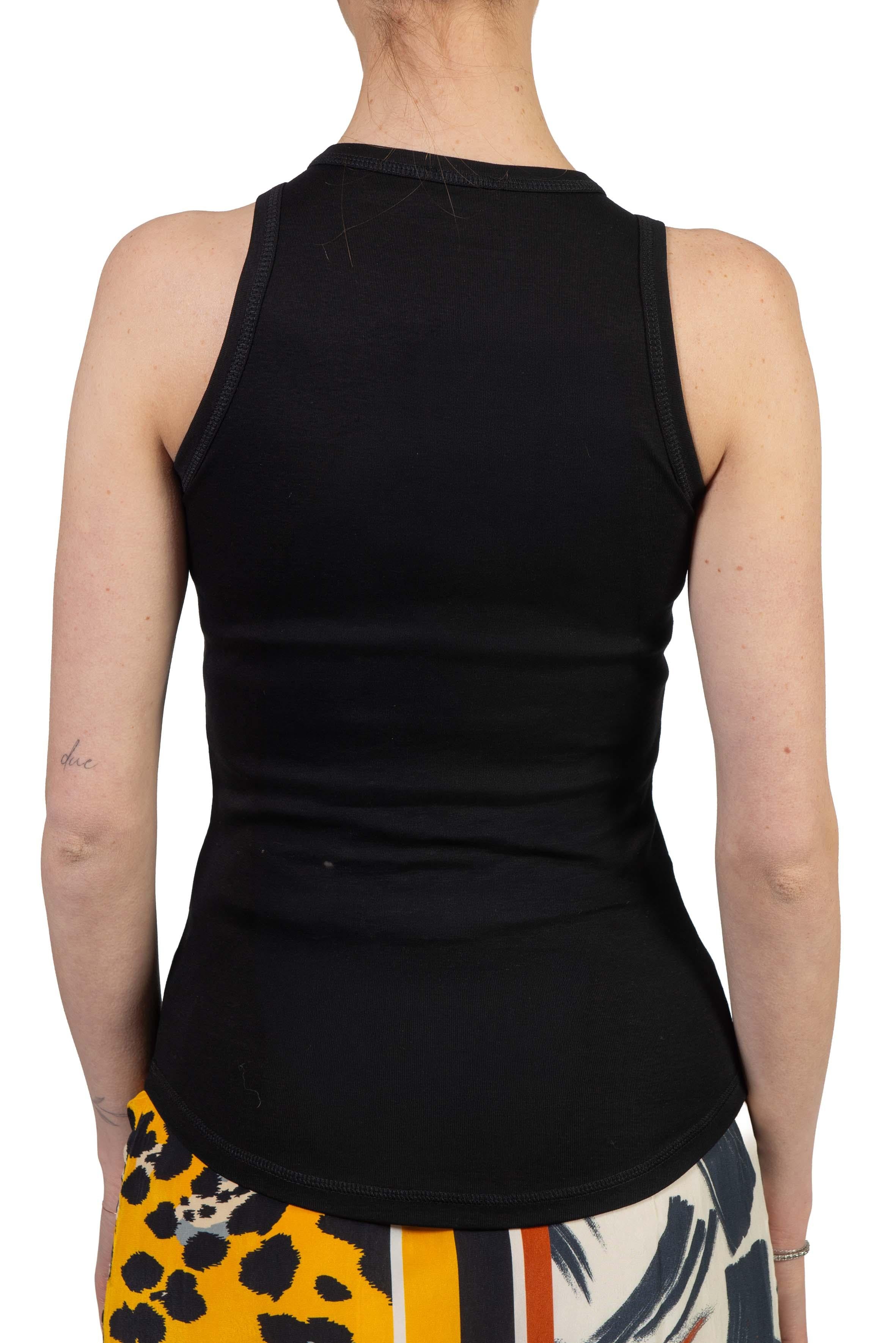 Canotta nera SABINA TOP BLACK HERSKIND 