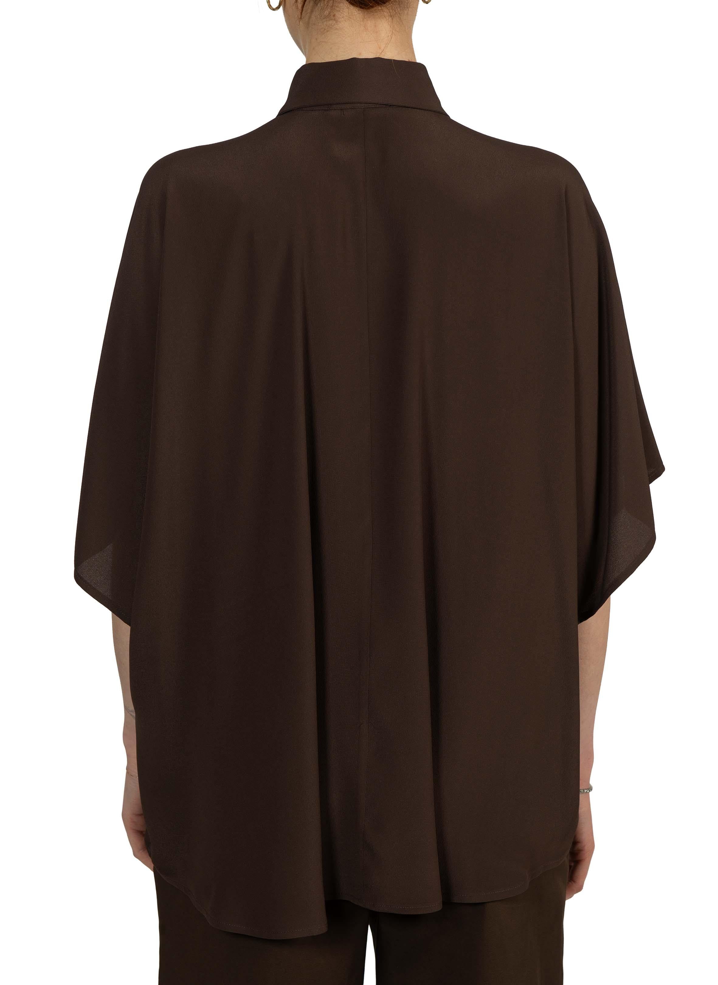 Camicia manica ampia testa di moro 4527 4057 MORO ALICE MILLER 