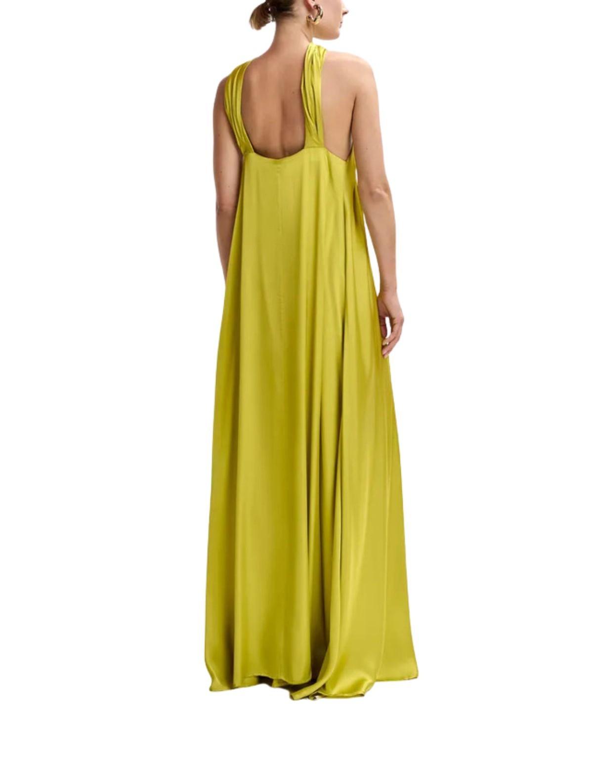 Abito Jaycee JAYCEE MAXI DRESS YELLOW ESSENTIEL ANTWERP 