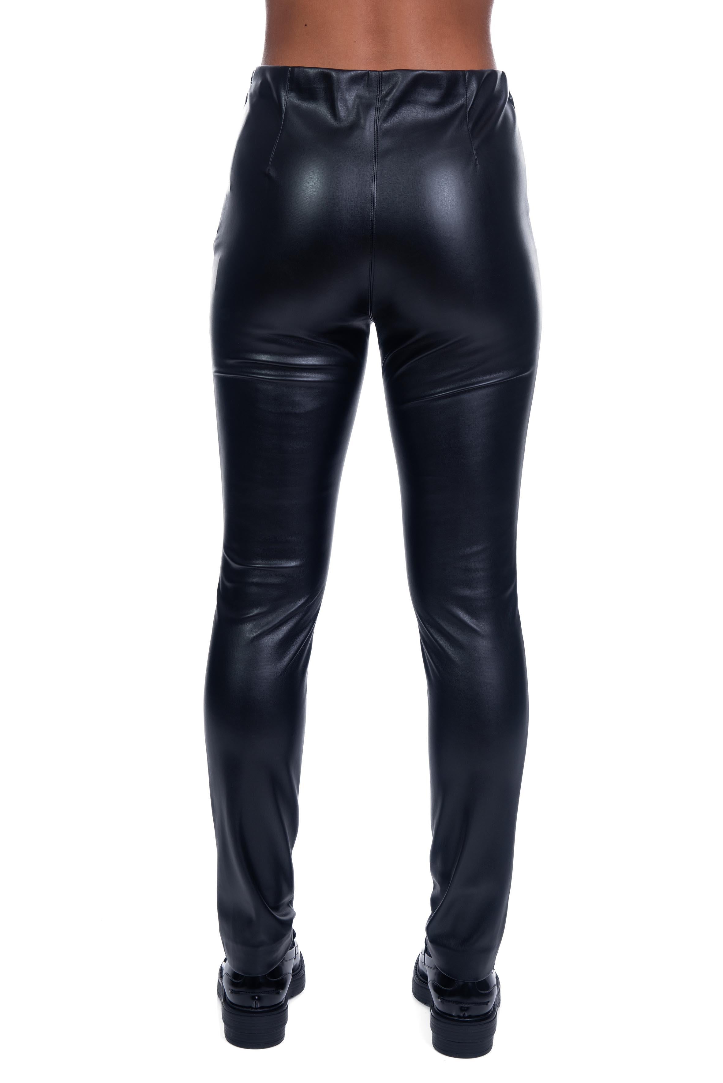 Leggins ecopelle nero J4054031 N JUCCA 