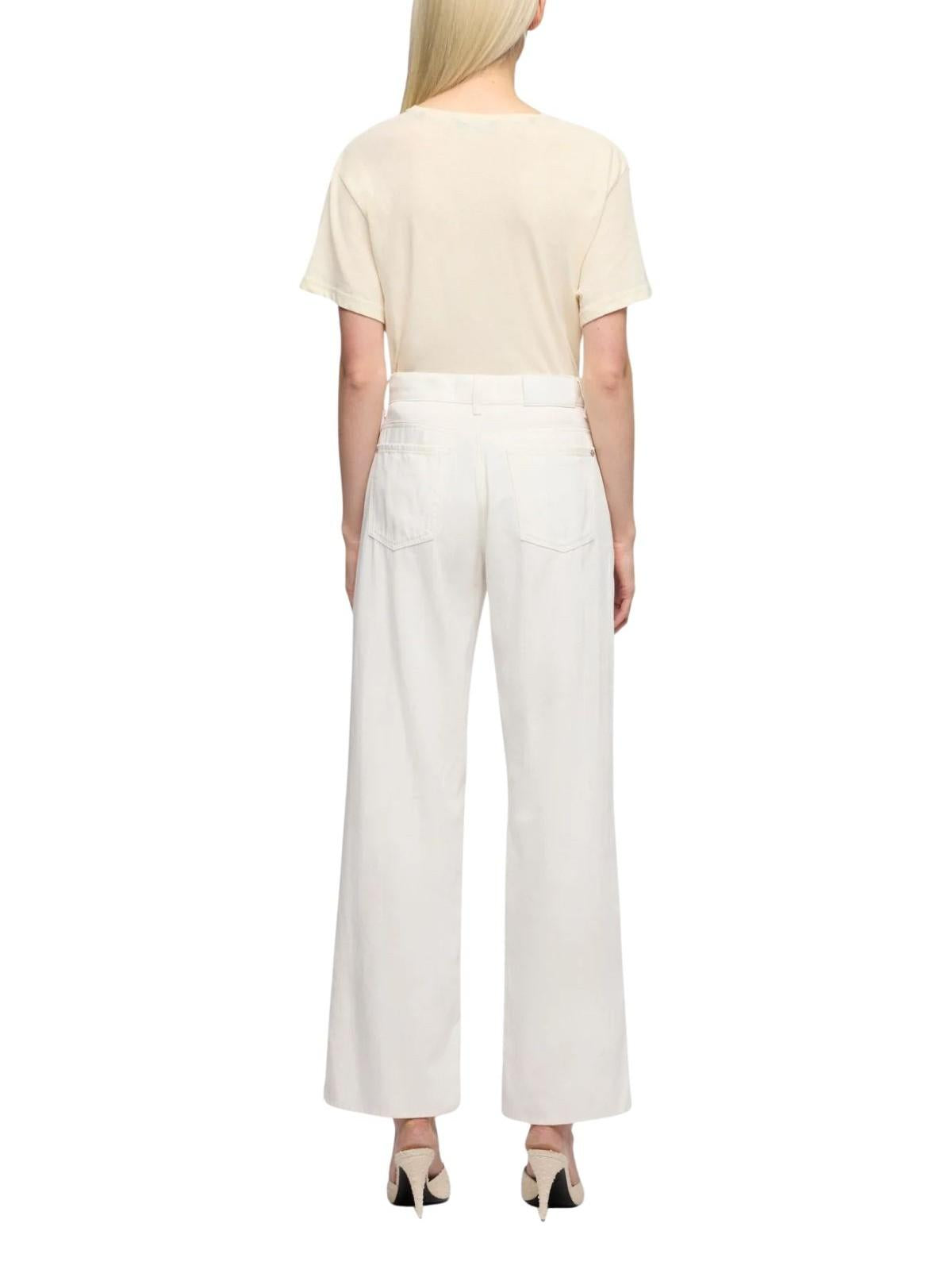 Jeans Stovepipe Straight Ankle Sugar STOVEPIDE STRAIGHT ANKLE SUGAR U7RGS 7 FOR ALL MANKIND 