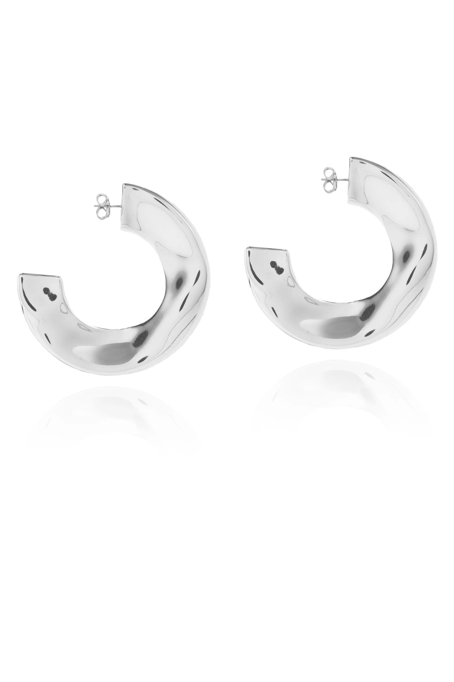 Orecchini Mindy Circle EARRING MINDY CIRCLE SILVER FEDERICA TOSI 