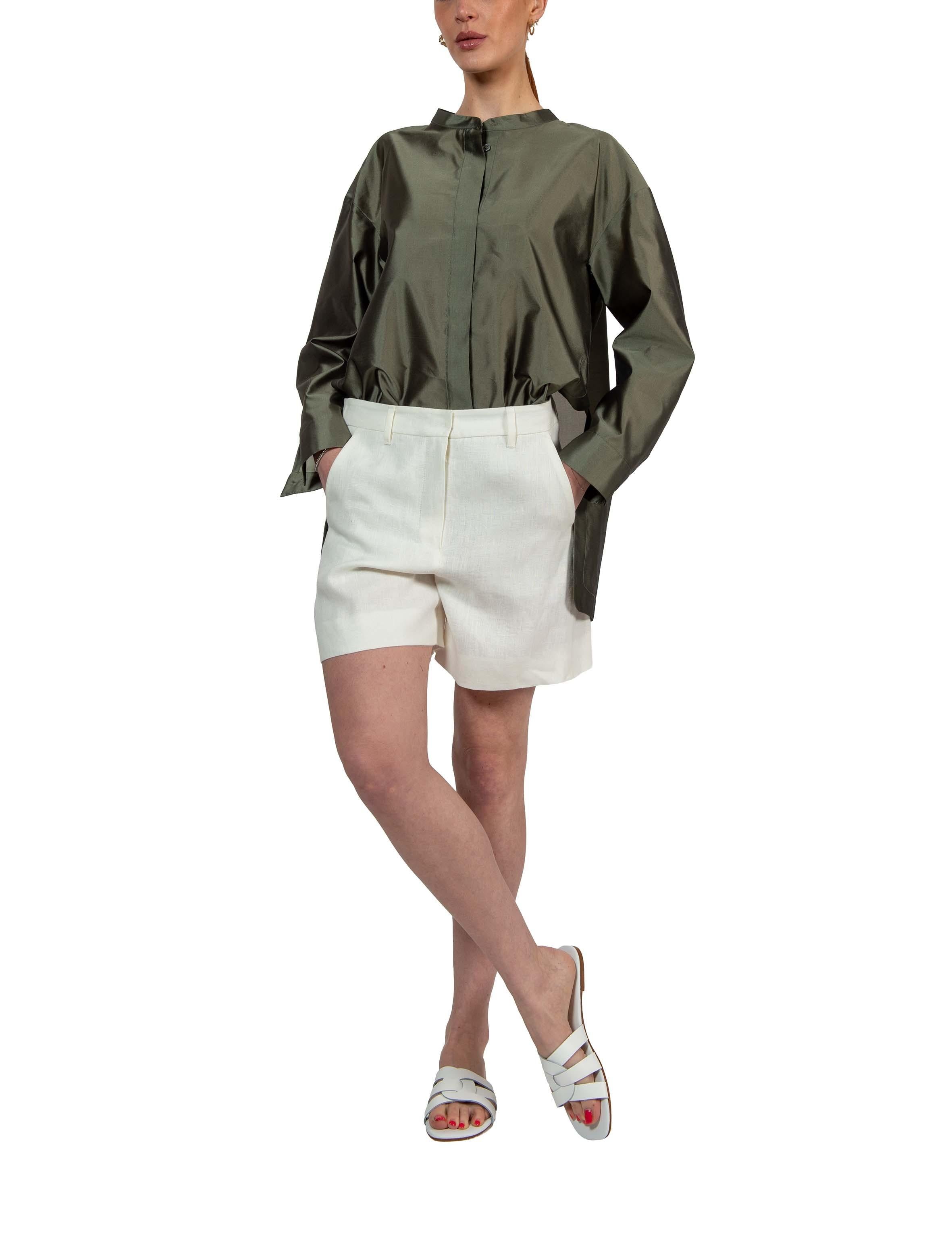 Short Party in lino PARTY 001 MAX MARA 