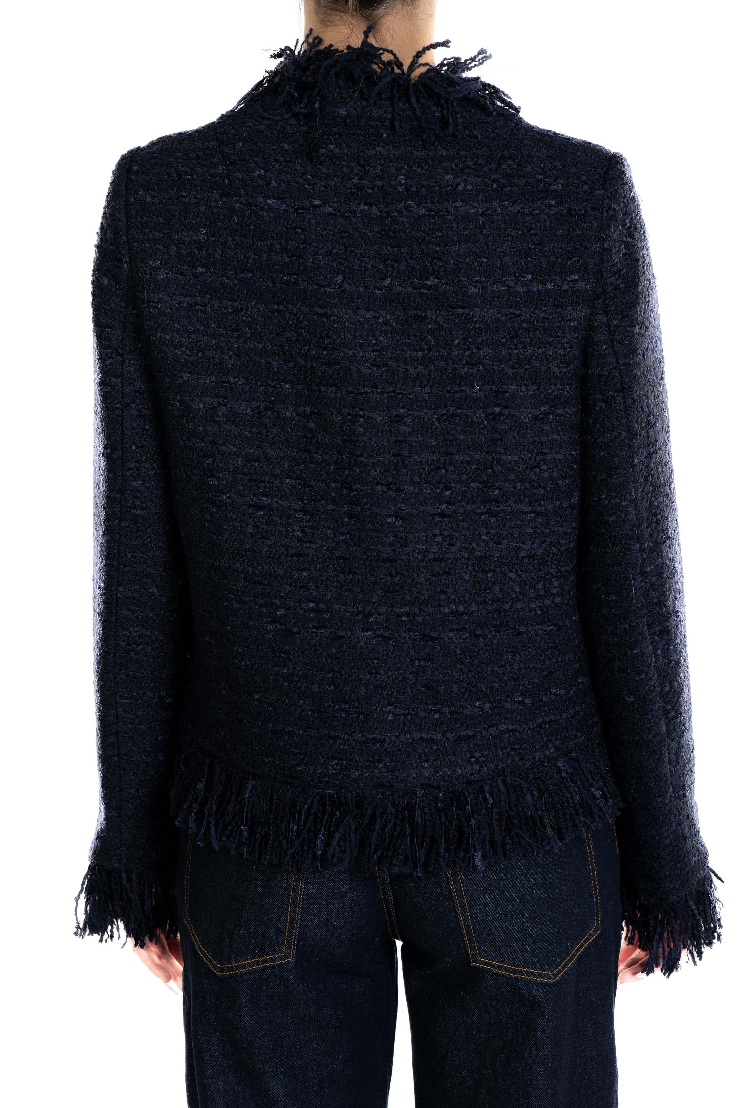 Giacca bouclè Iskra ISKRA NAVY ESSENTIEL ANTWERP 