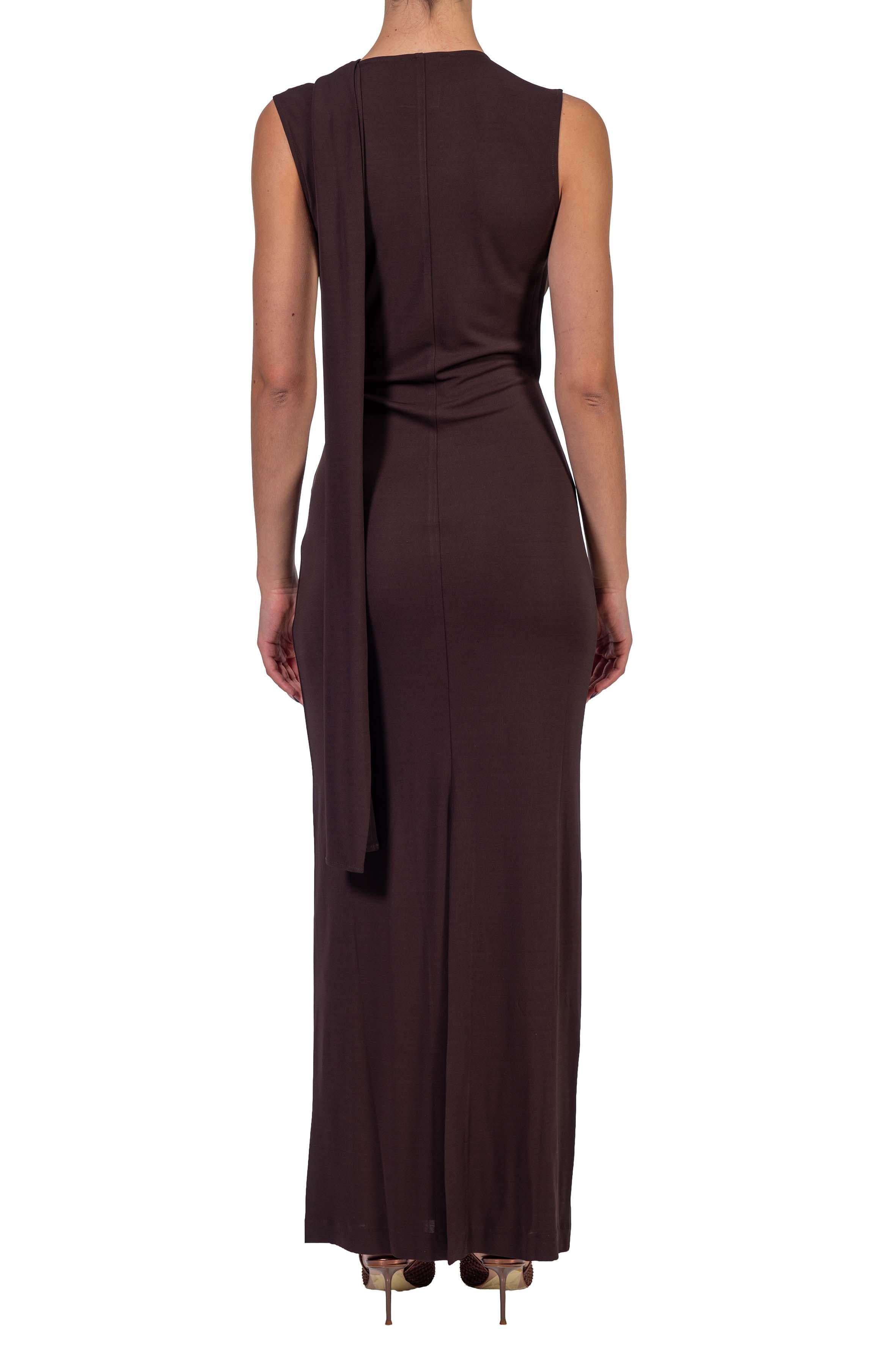 Abito lungo Joss JOSS S6SQ12 TESTA DI MORO SEMICOUTURE 