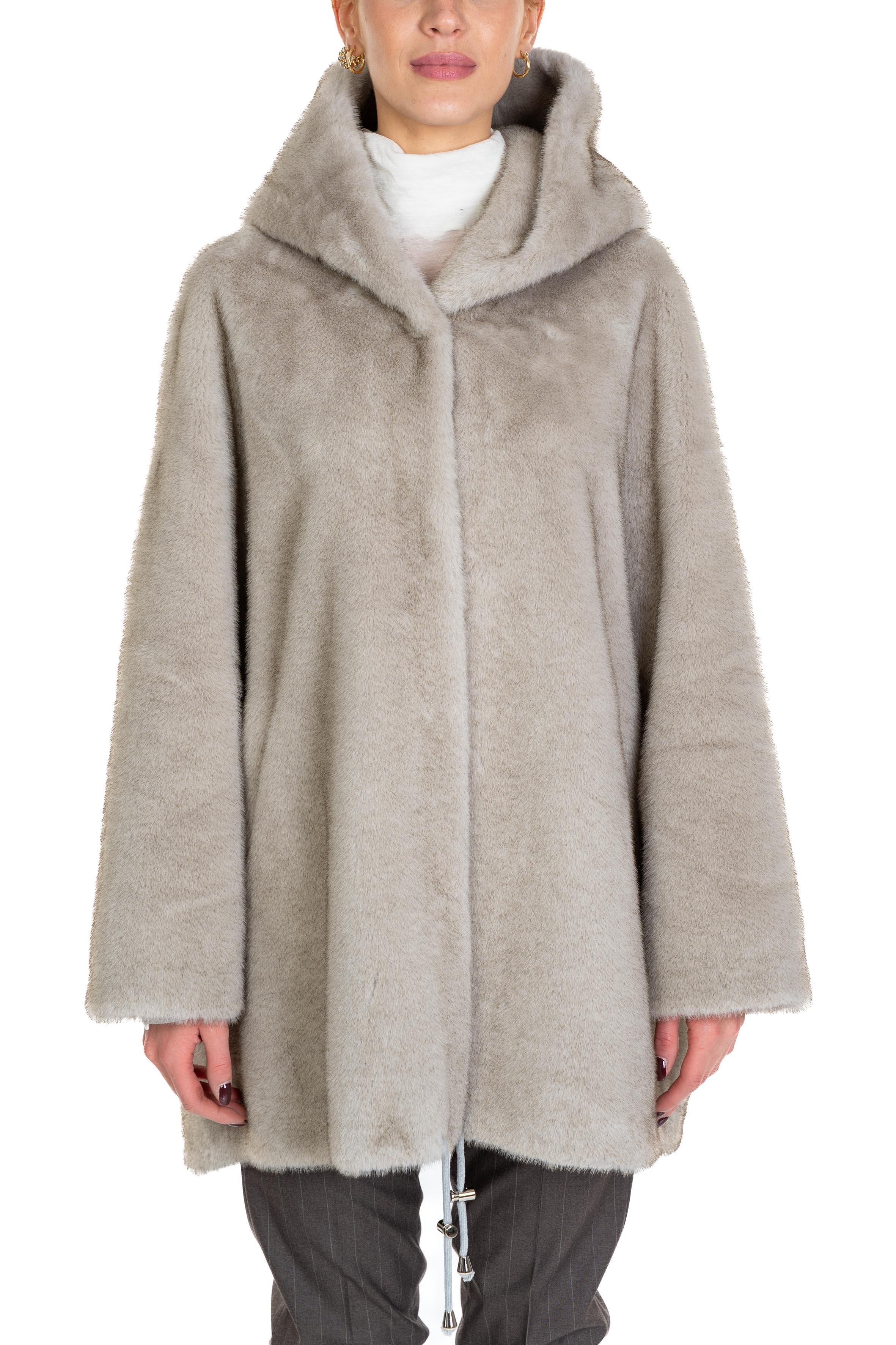 Giaccone con cappuccio 7223 perla 7223 PERLA Bully 