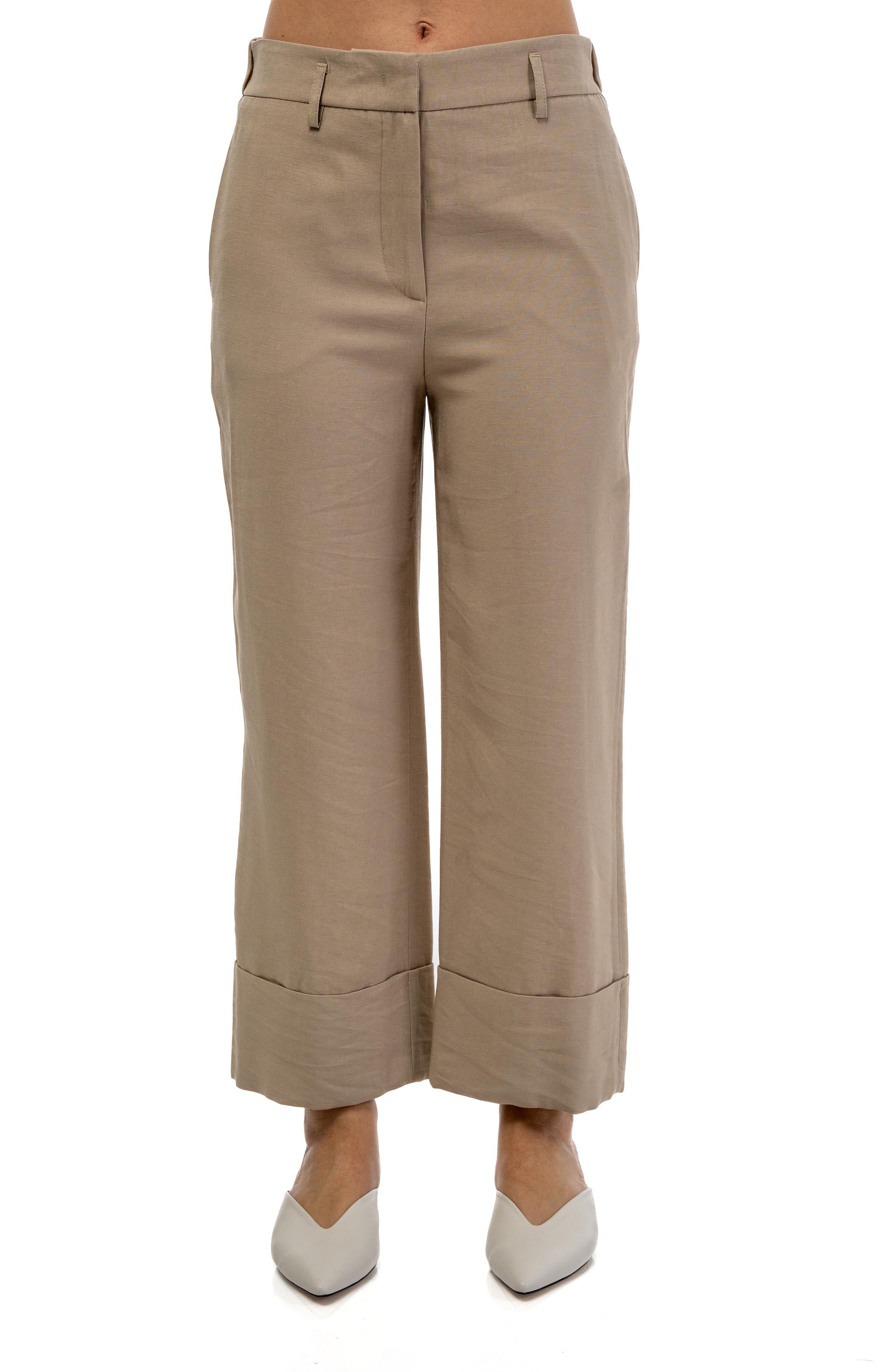 Pantalone palazzo con risvolto 4276 4279 B ALICE MILLER 