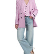 Giacca doppio petto rosa MSGM