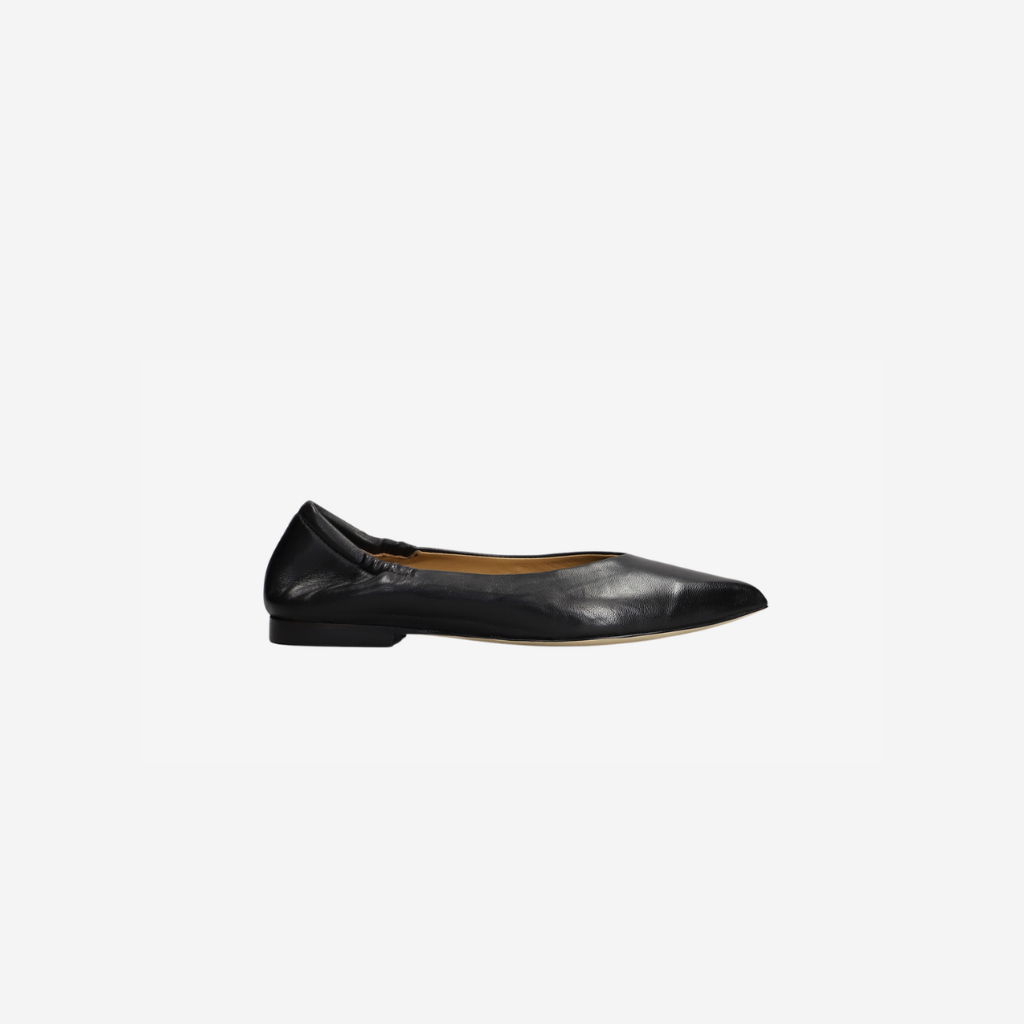 Ballerina in pelle nera 1403 N ANNA F 