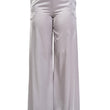 Pantalone palazzo in raso