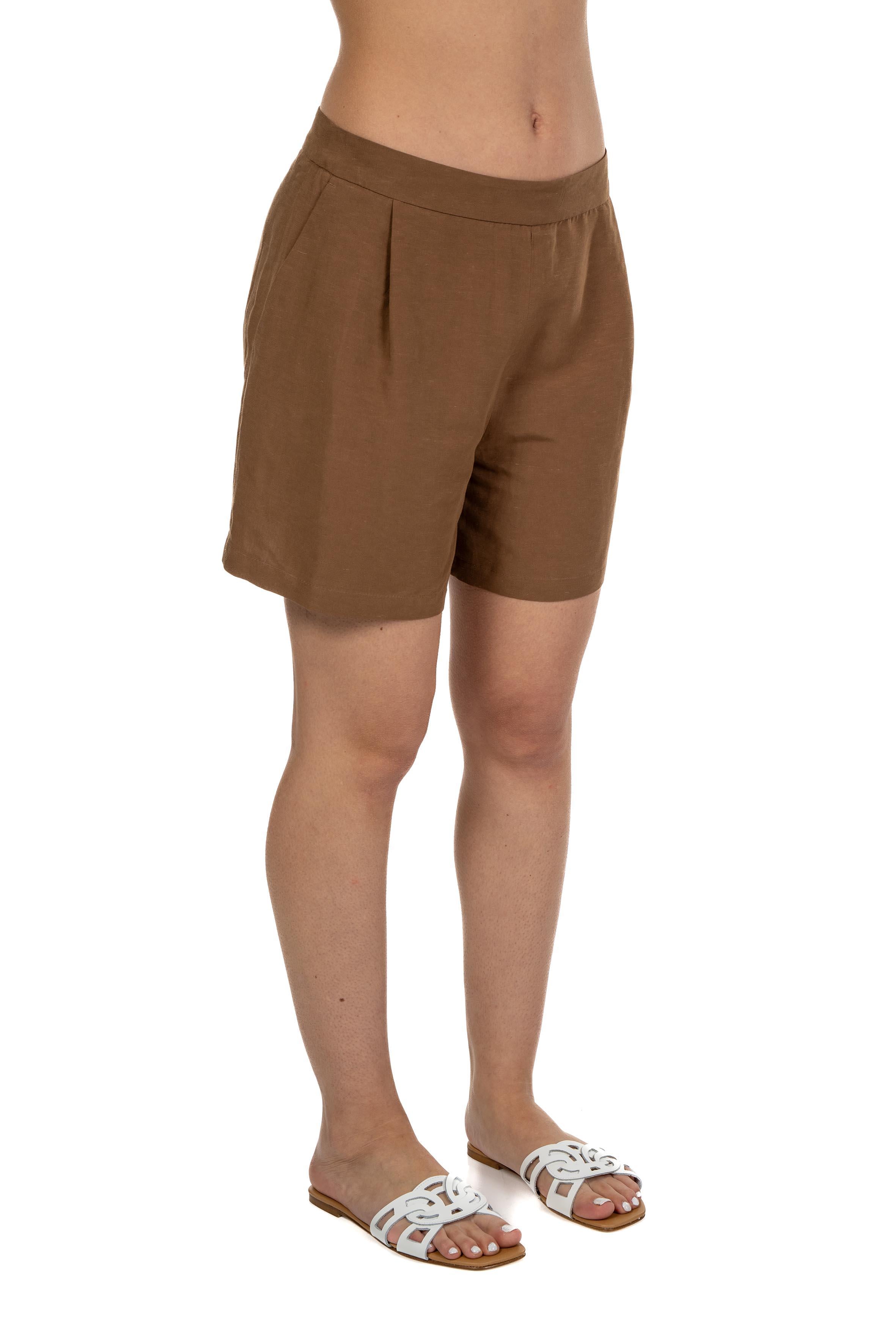 Short in lino 4510 2973 BROWN ALICE MILLER 