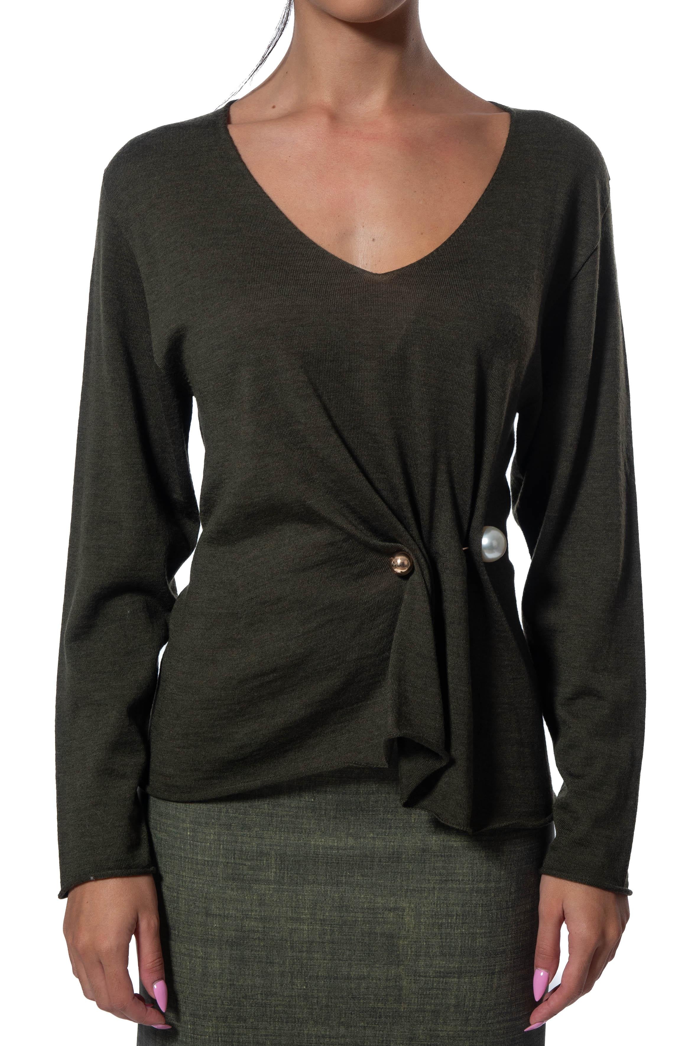 Maglia con pircing a sfera 0920 7100 V PHILOSOPHY 