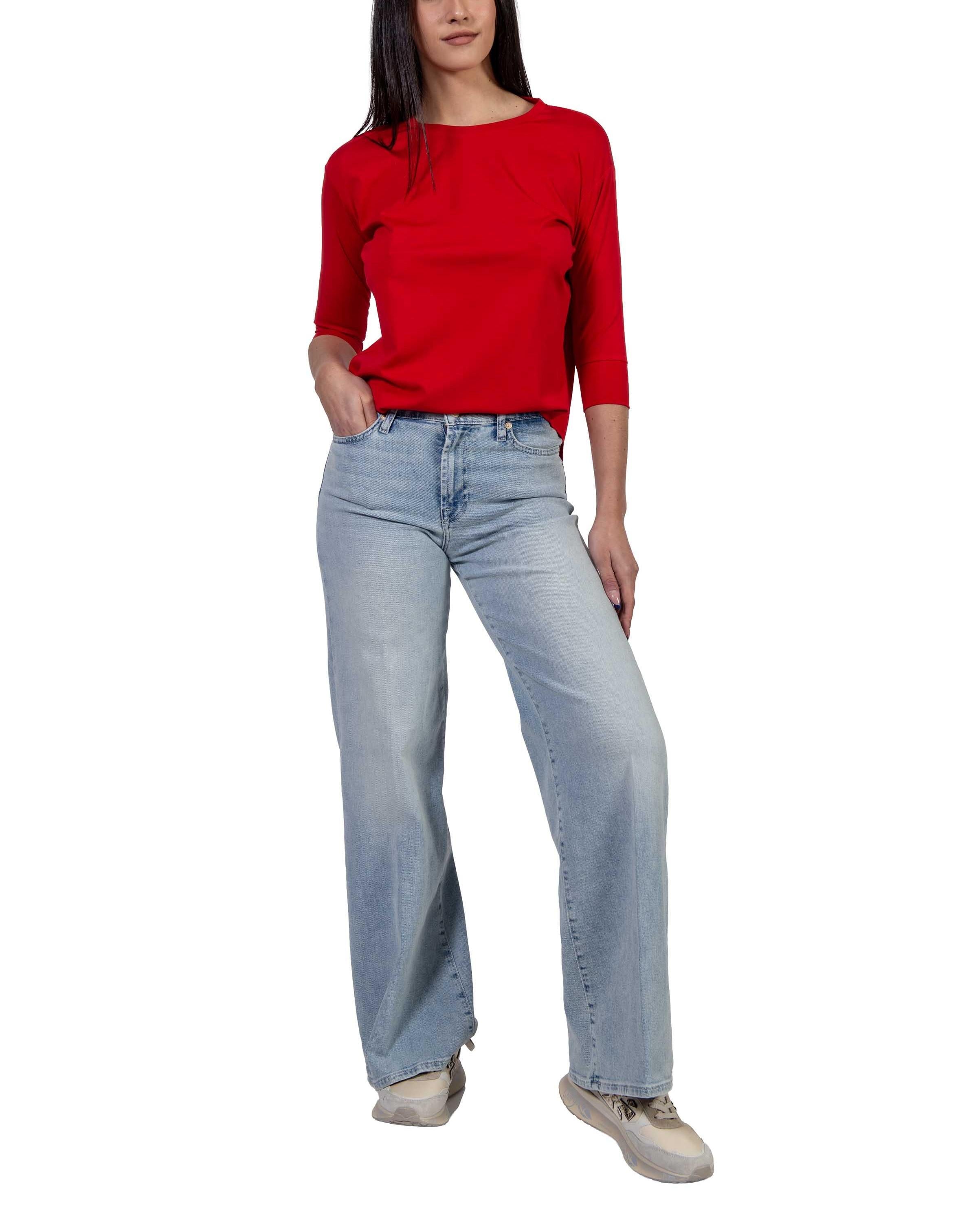 T-shirt over rossa 3349 4147 RED ALICE MILLER 