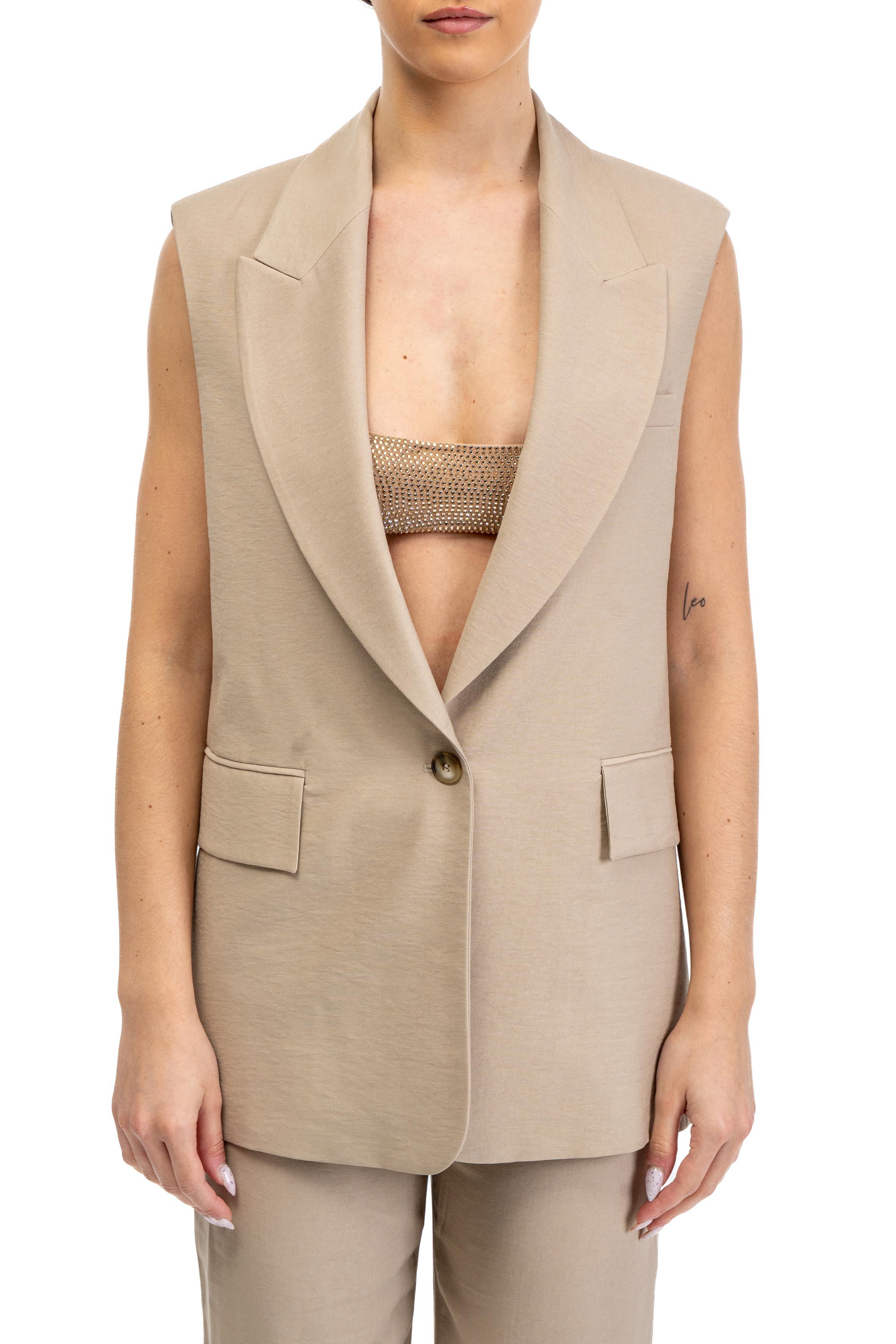 Gilet beige 3798 4279 B ALICE MILLER 