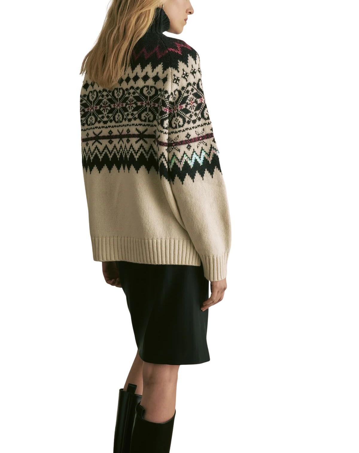 Maglia Annie ANNIE S5WF30 MIX COLOR SEMICOUTURE 