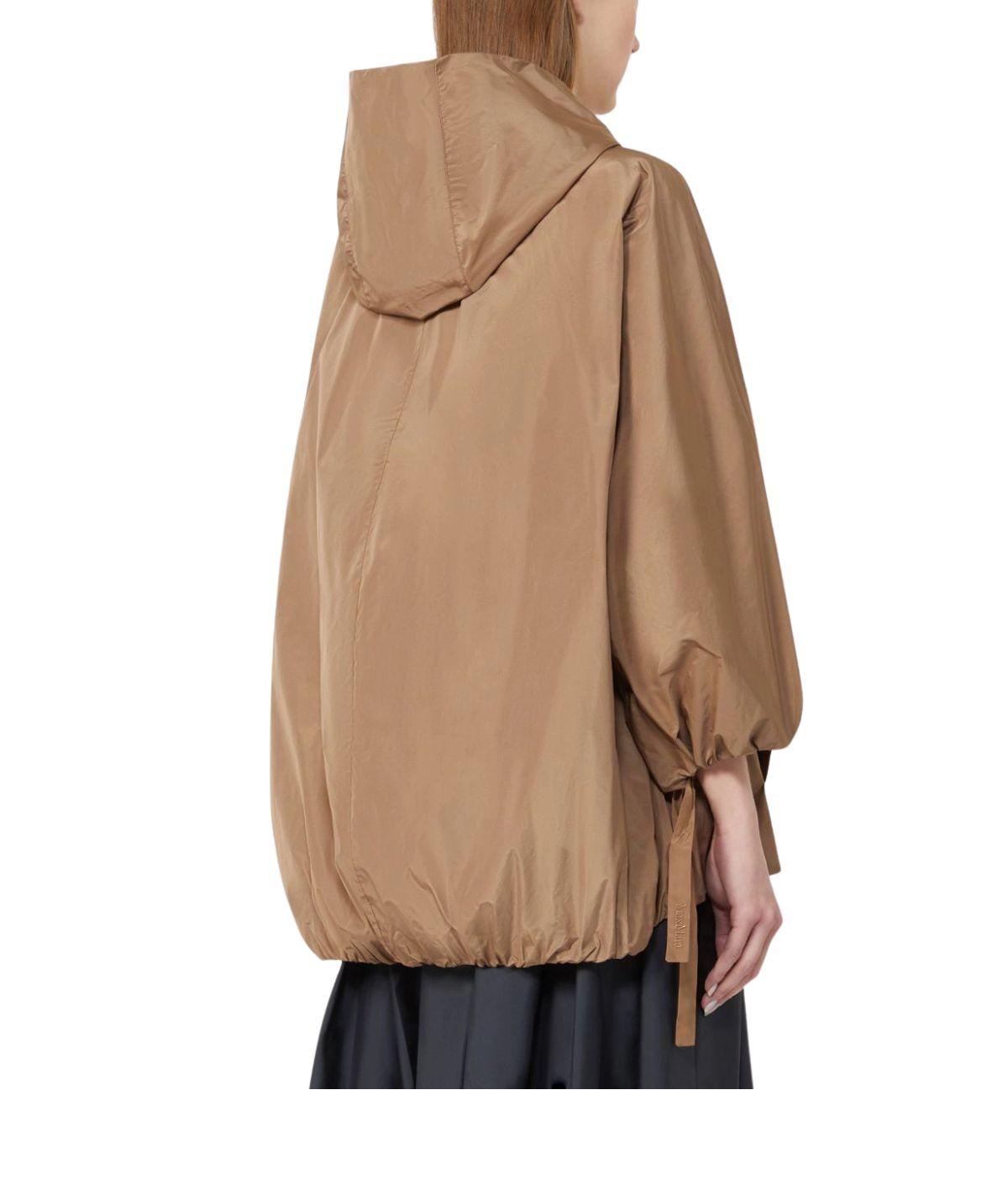 Giacca in taffetà antigoccia cammello Pantone PANTONE 010 MAX MARA 