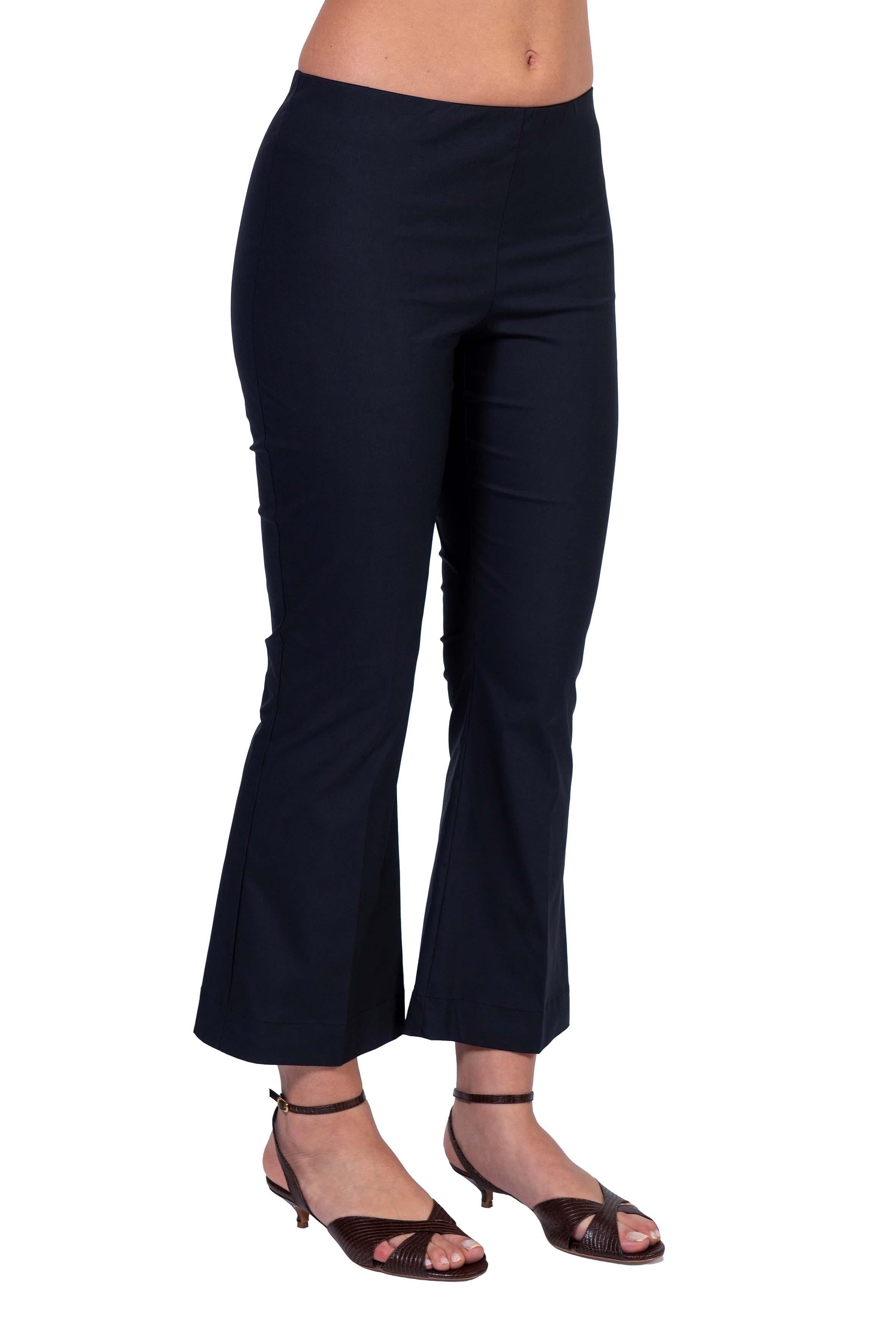 Pantalone Claudette nero CLAUDETTE CNTK50 NERO LIVIANA CONTI 