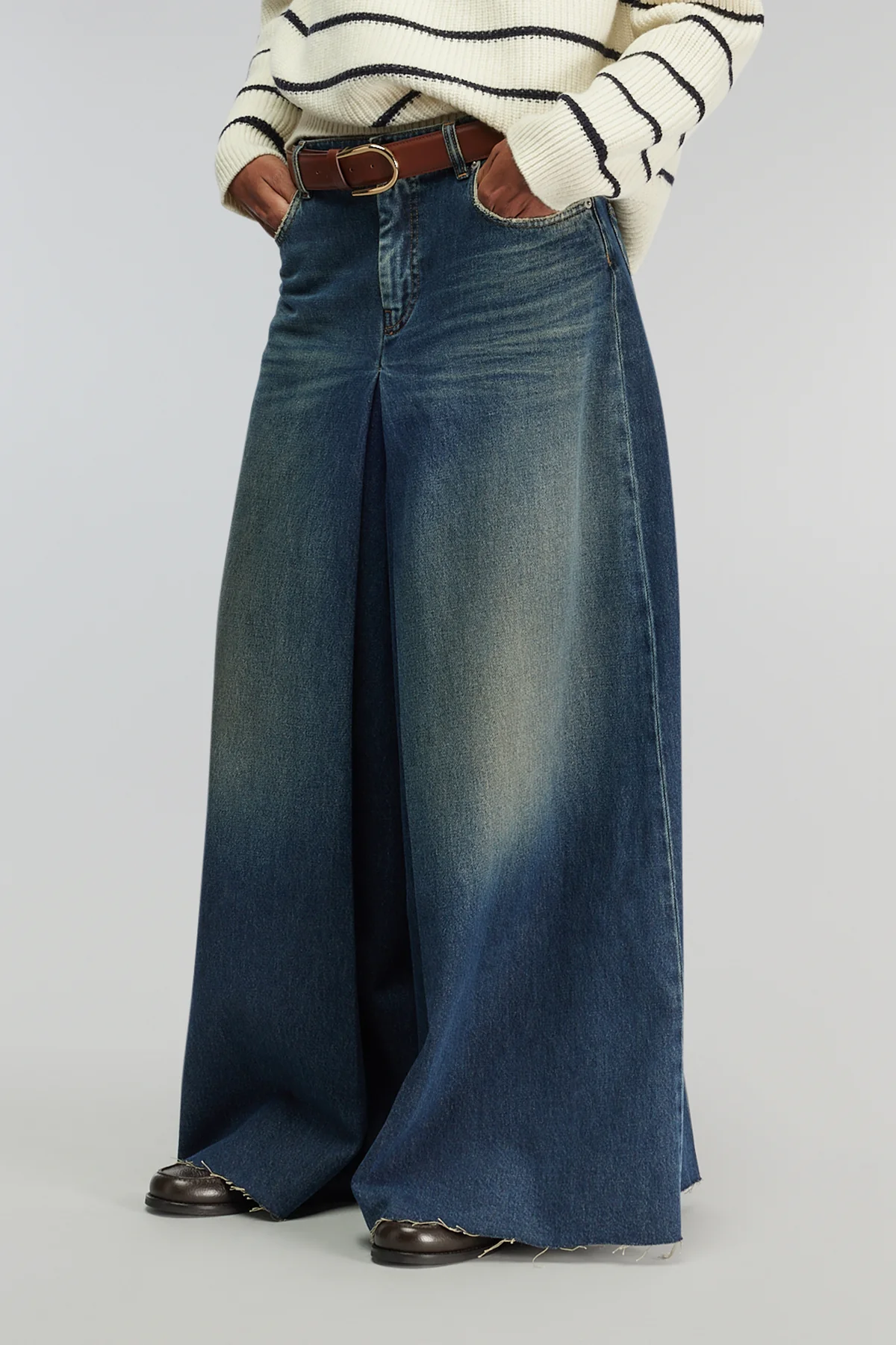 pantagonna FILIPA Y5WY32 BLU SEMICOUTURE 