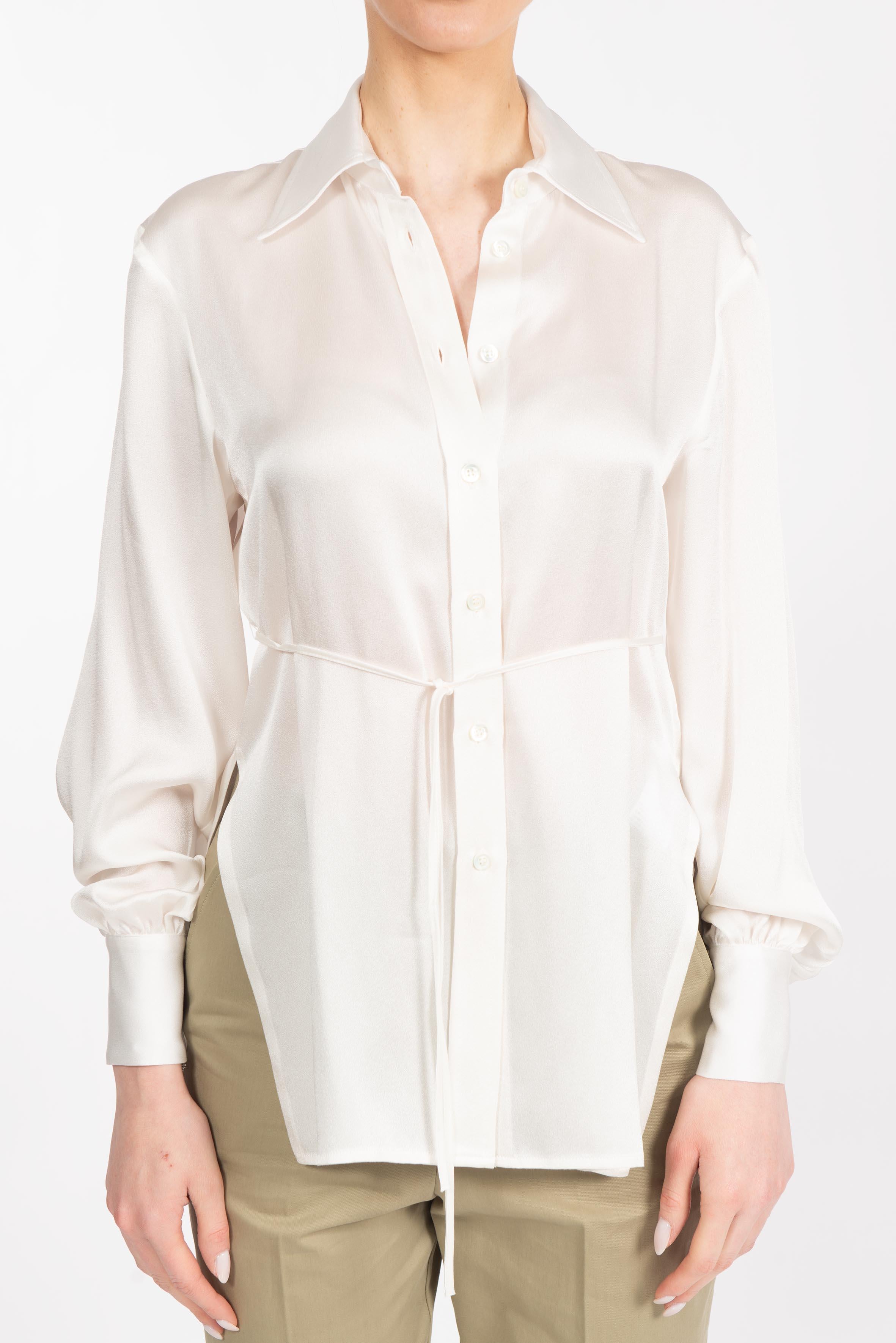 Camicia Juana raso cocco JUANA Y6SM13 COCCO SEMICOUTURE 