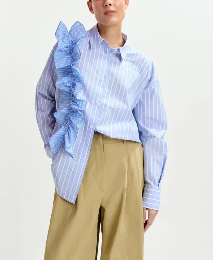 Camicia Ibody con rounge IBODY BLUE ESSENTIEL ANTWERP 