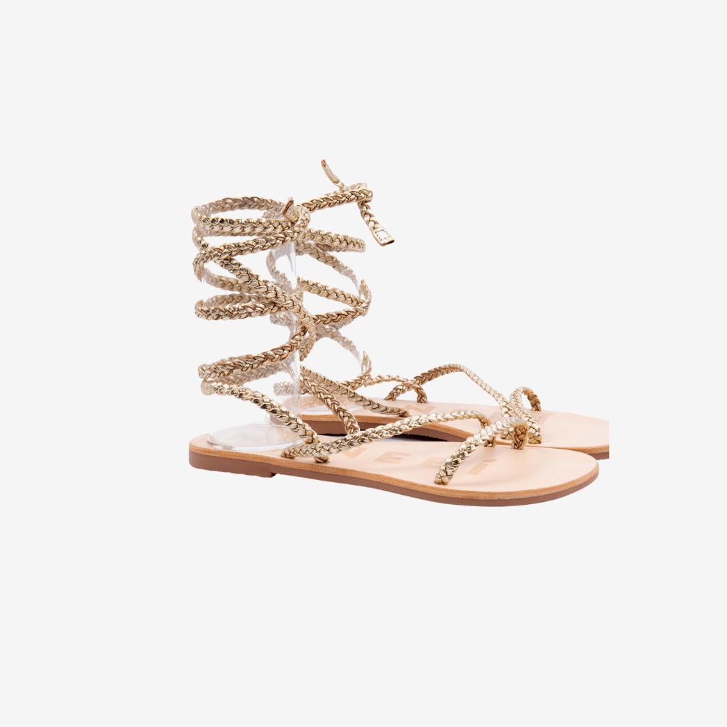 Sandalo flat oro P92 YO O MANEBI 