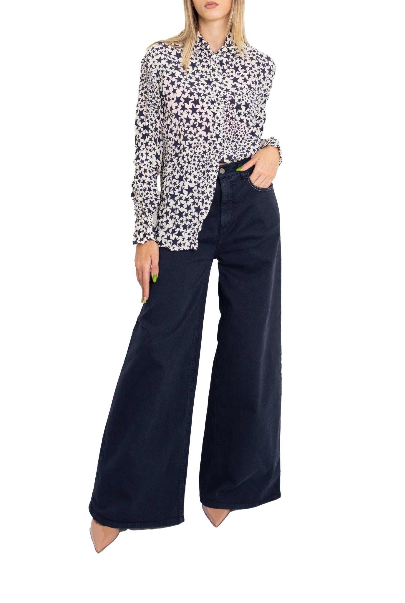 Jeans blu con gamba ampia 2211 0068 B N° 21 