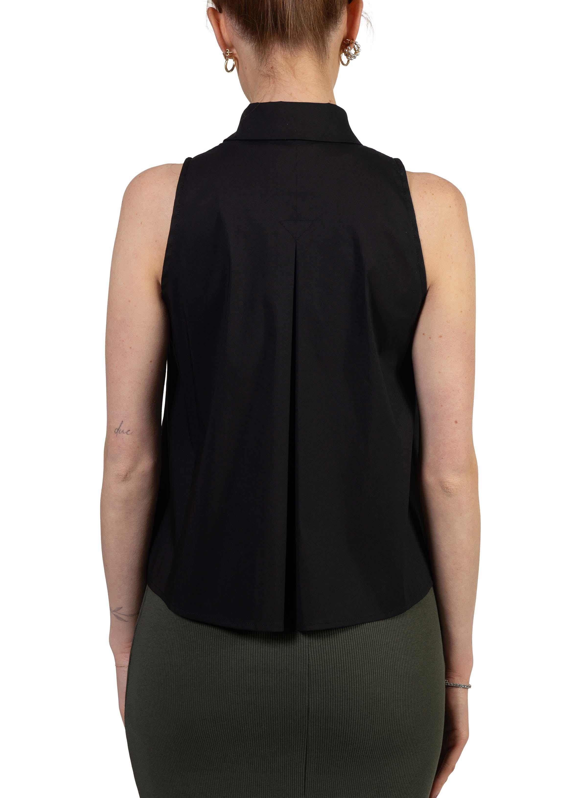 Top scollo america Quanta nero QUANNA S6SK02 NERO SEMICOUTURE 