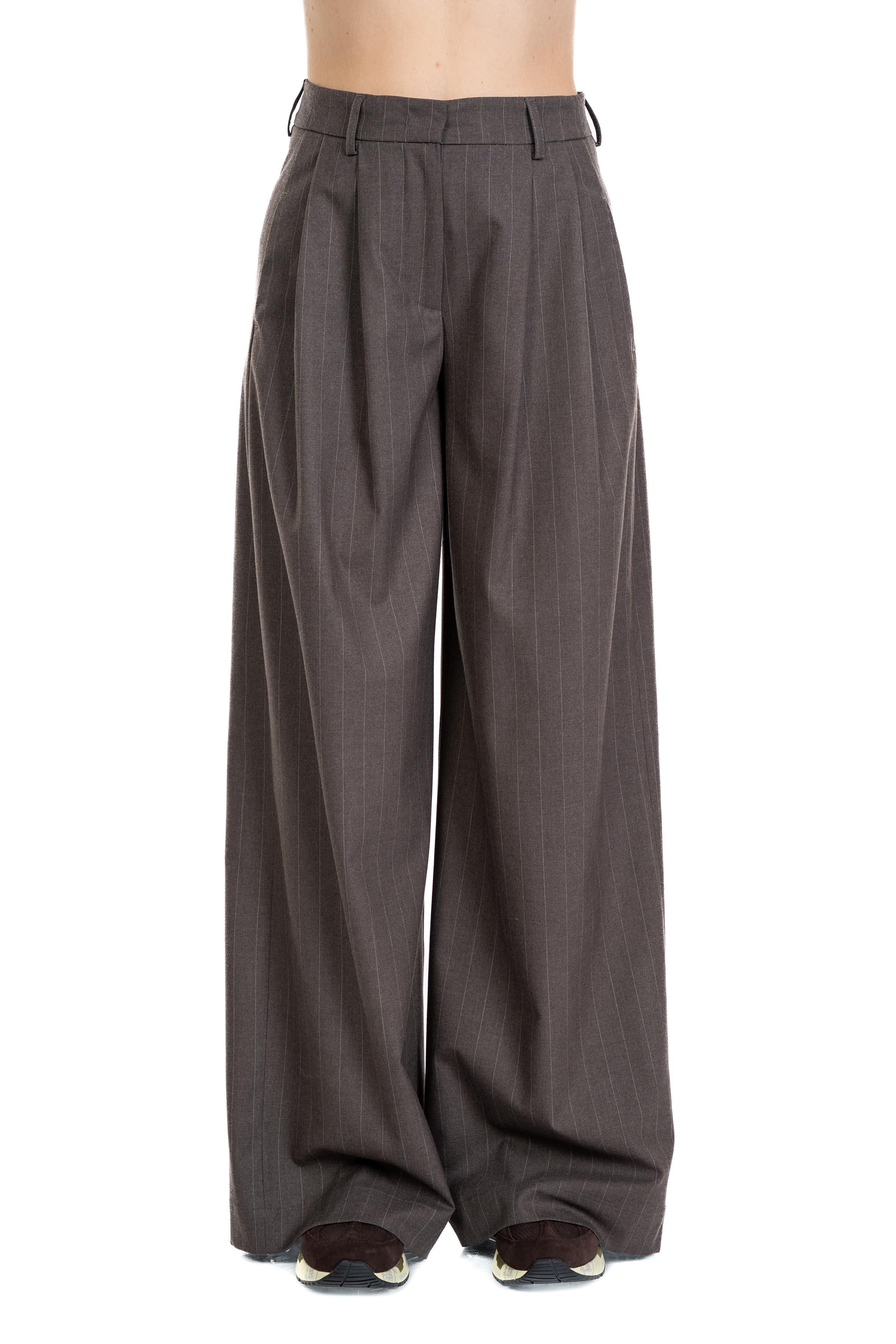 Pantalone pince largo taupe 2974 2974 4389 TAUPE ALICE MILLER 