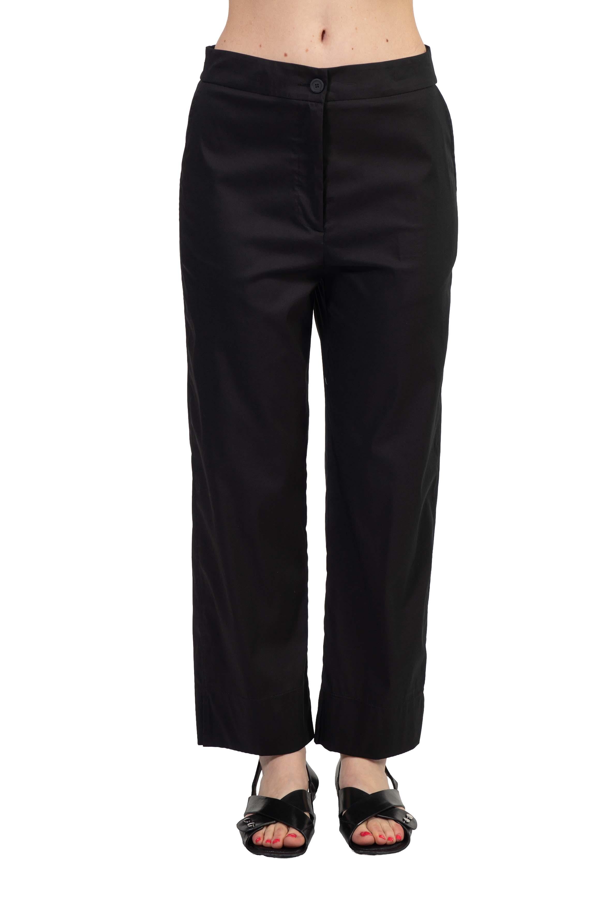 Pantalone Ludmilla nero LUDMILLA S6SK40 NERO SEMICOUTURE 