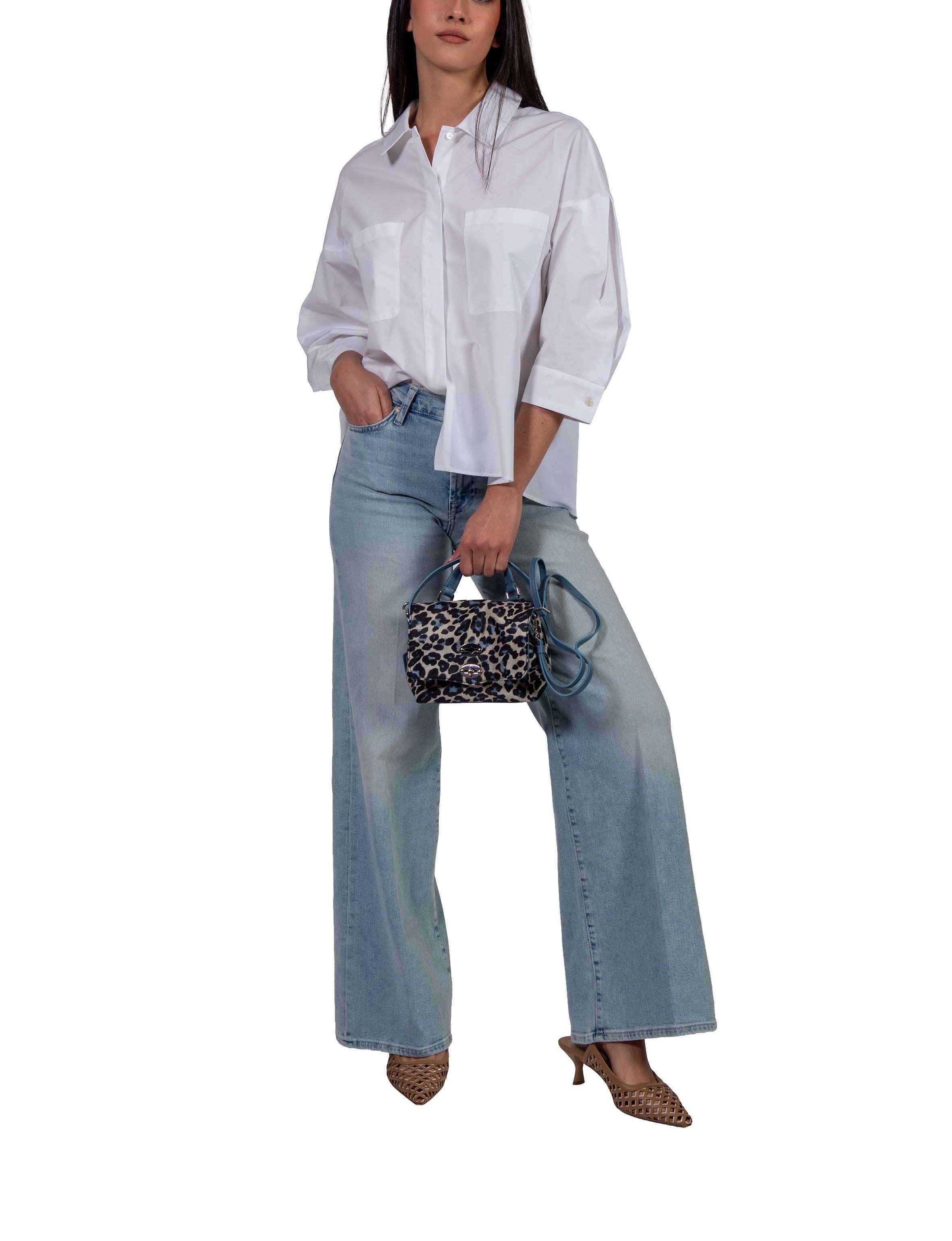 Camicia di cotone bianca Ancella ANCELLA 060 MAX MARA 