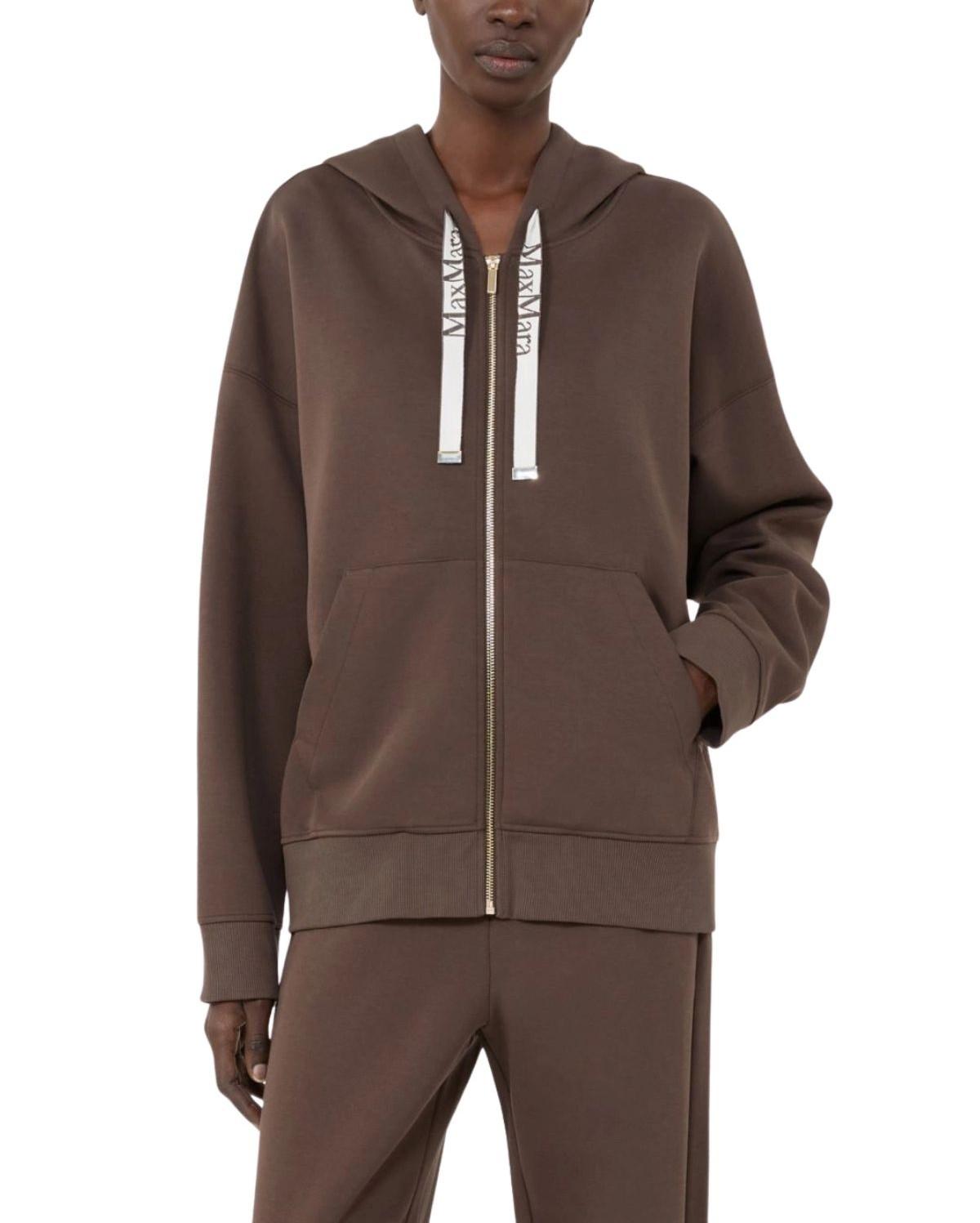 Felpa Jour con zip JOUR 004 MAX MARA 