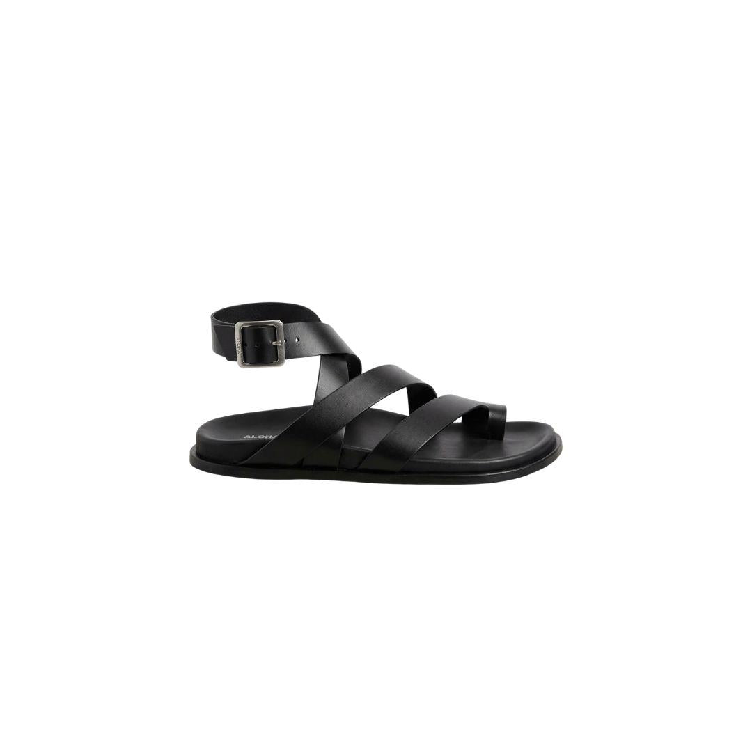 Sandalo con fasce nero TIDE BLACK ALOHAS 