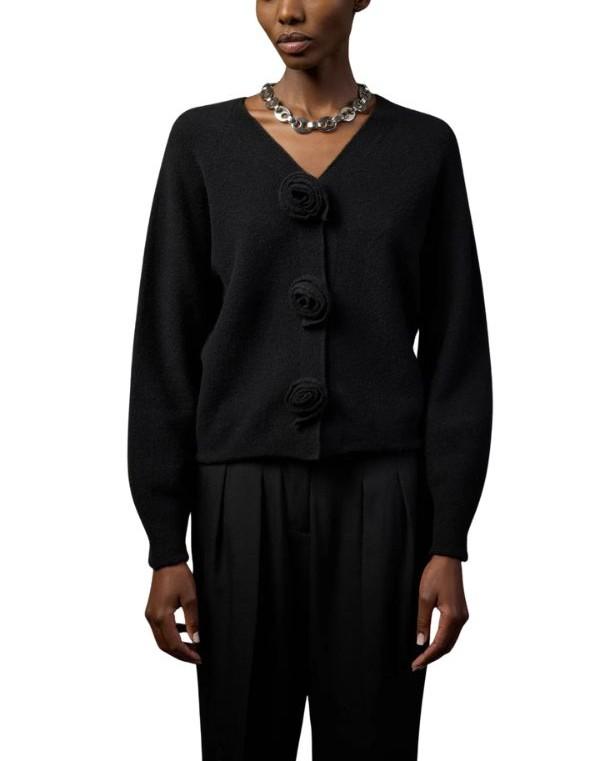 Cardigan Gabriella nero GABRIELLA L5WG01 NERO LIVIANA CONTI 