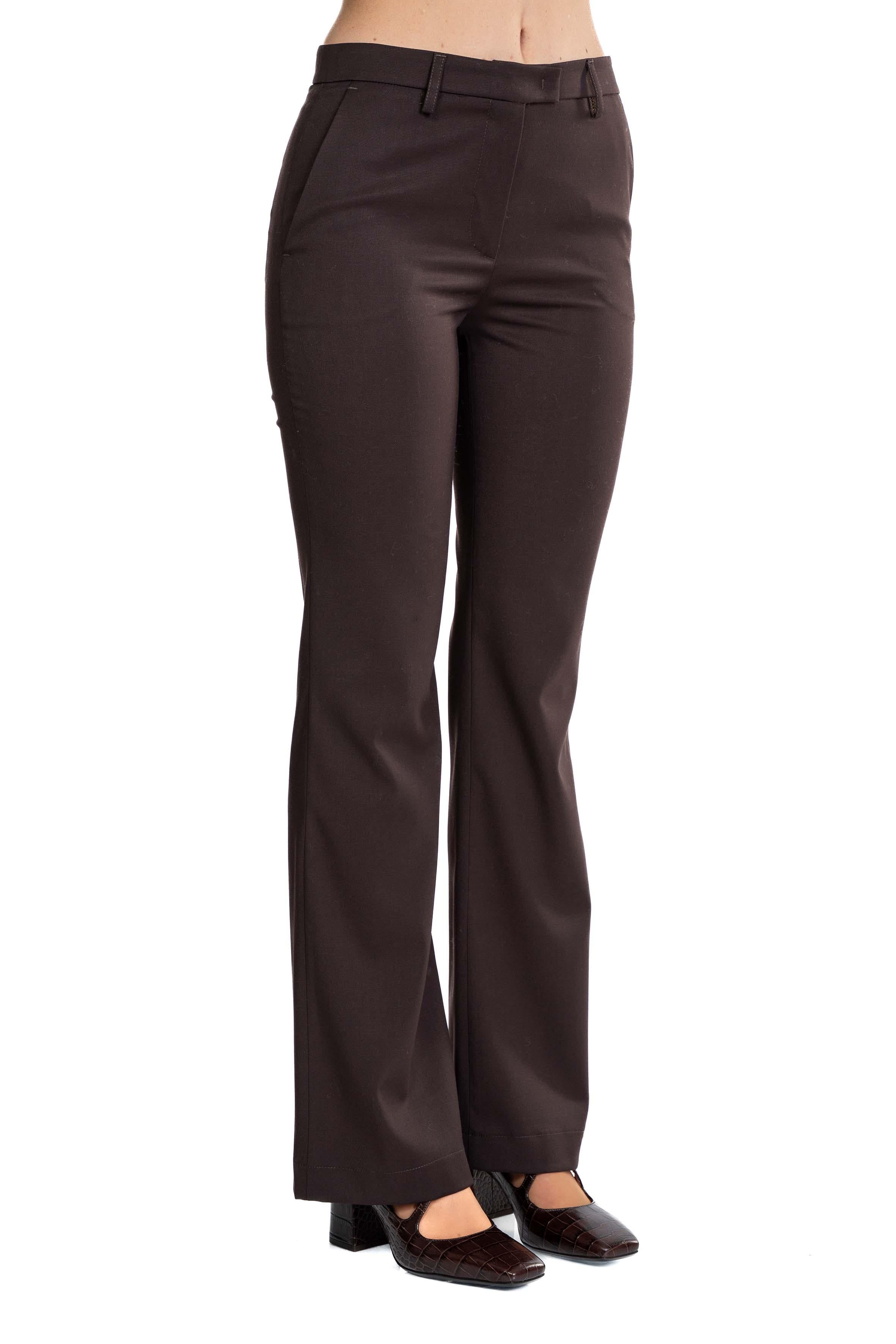 Pantalone trombetta testa di moto 4614 4338 MORO ALICE MILLER 