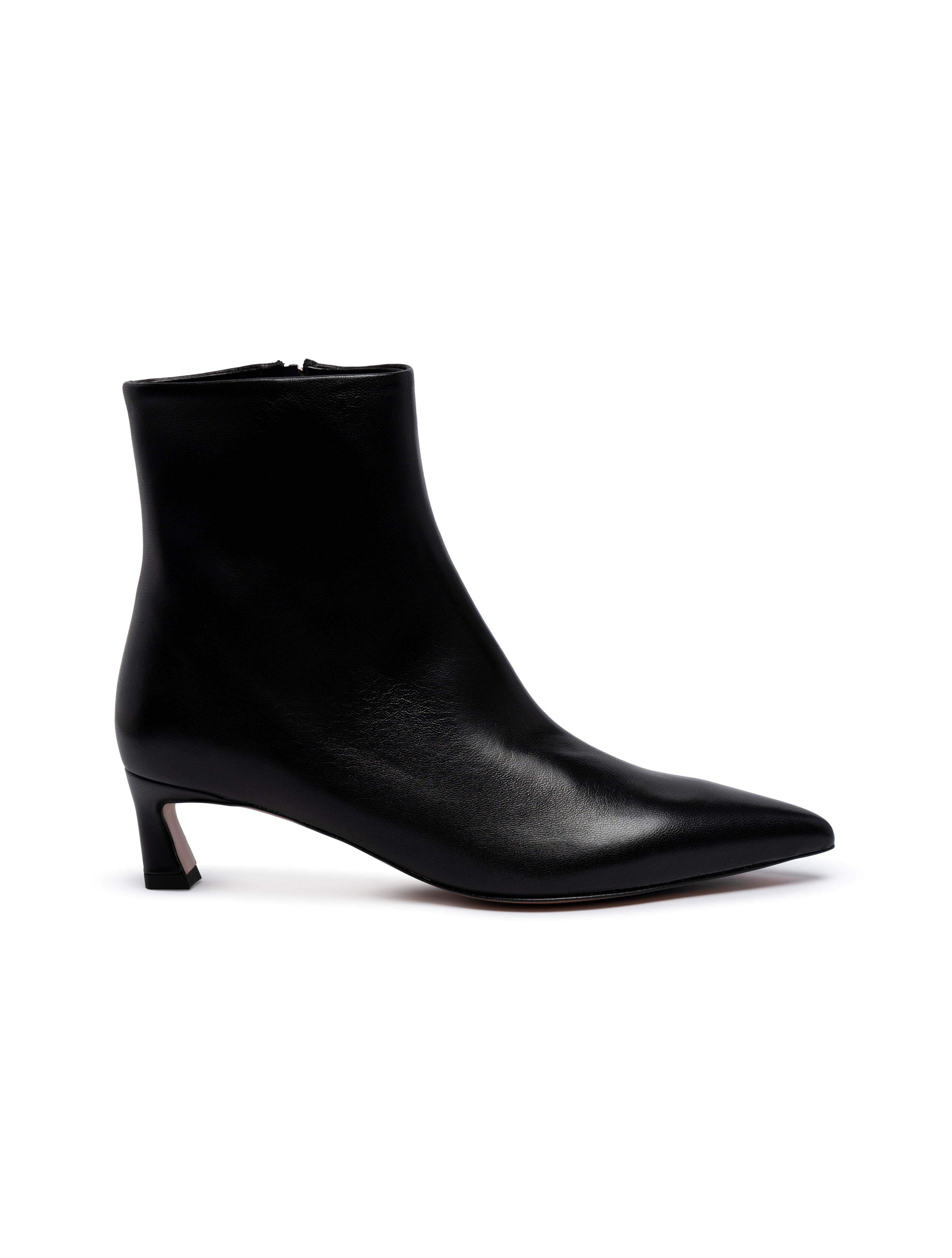 Tronchetto in nappa nera R594 N BIANCA DI 